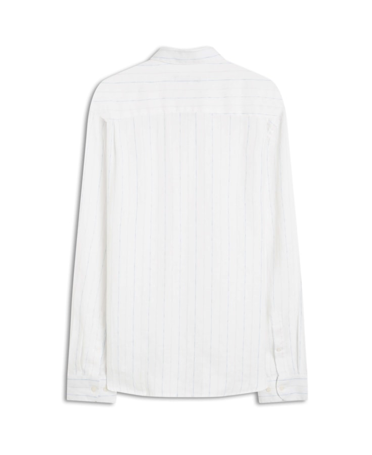 Camisa Linho Corsega Branco Laundry