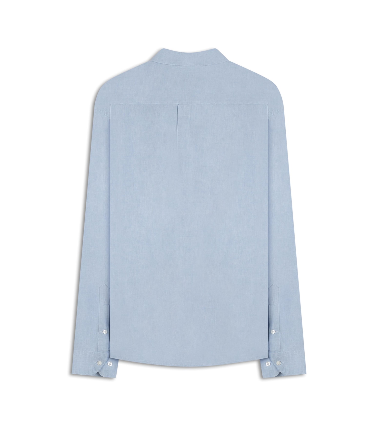 Camisa Linho Cross Dye Azul Claro