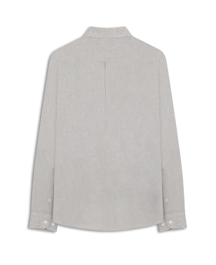 Camisa Linho Cross Dye Natural