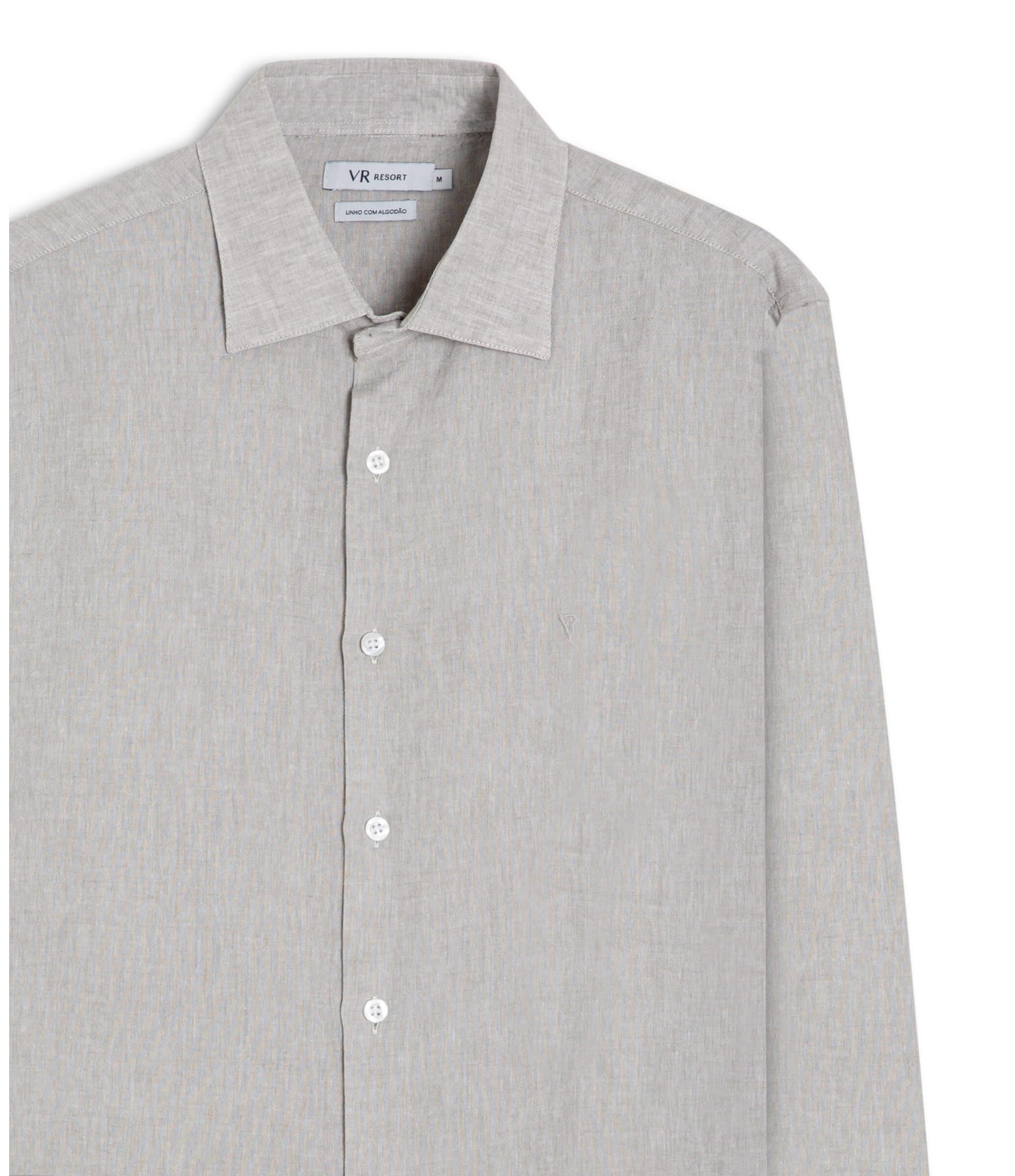 Camisa Linho Cross Dye Natural