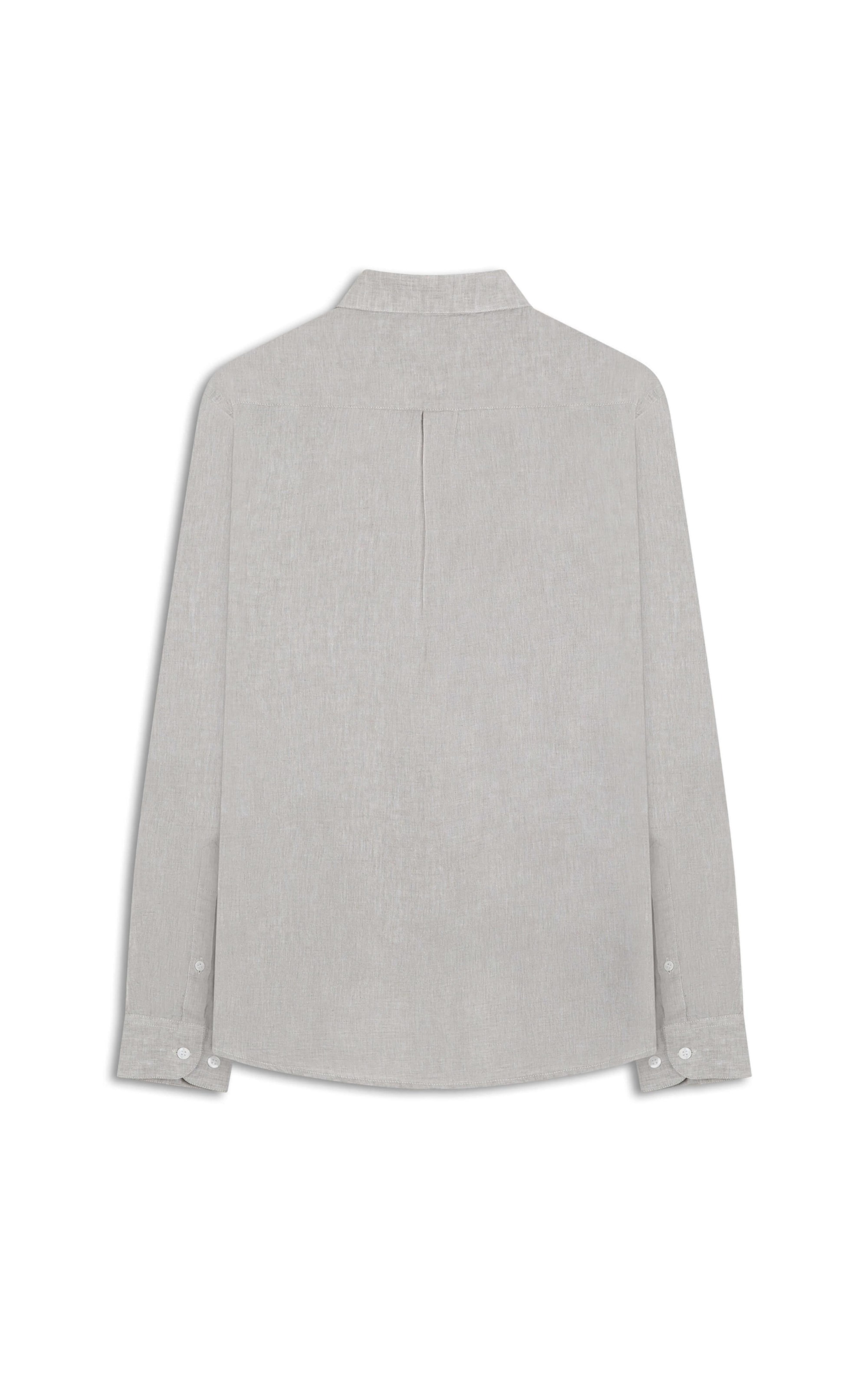 Camisa Linho Cross Dye Natural