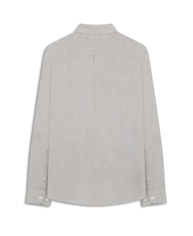 Camisa Linho Cross Dye Natural