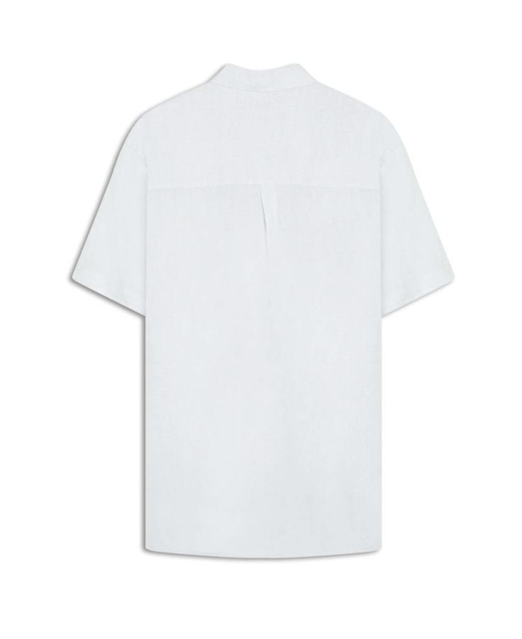 Camisa Linho Cross Dye Surf Cinza Claro