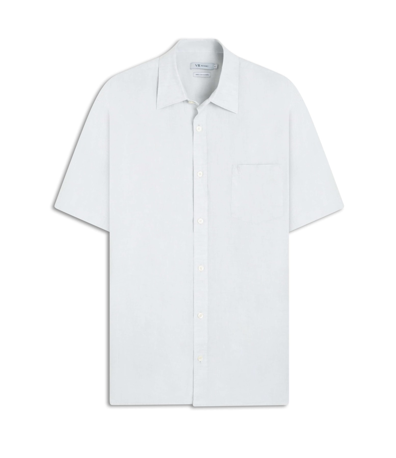 Camisa Linho Cross Dye Surf Cinza Claro