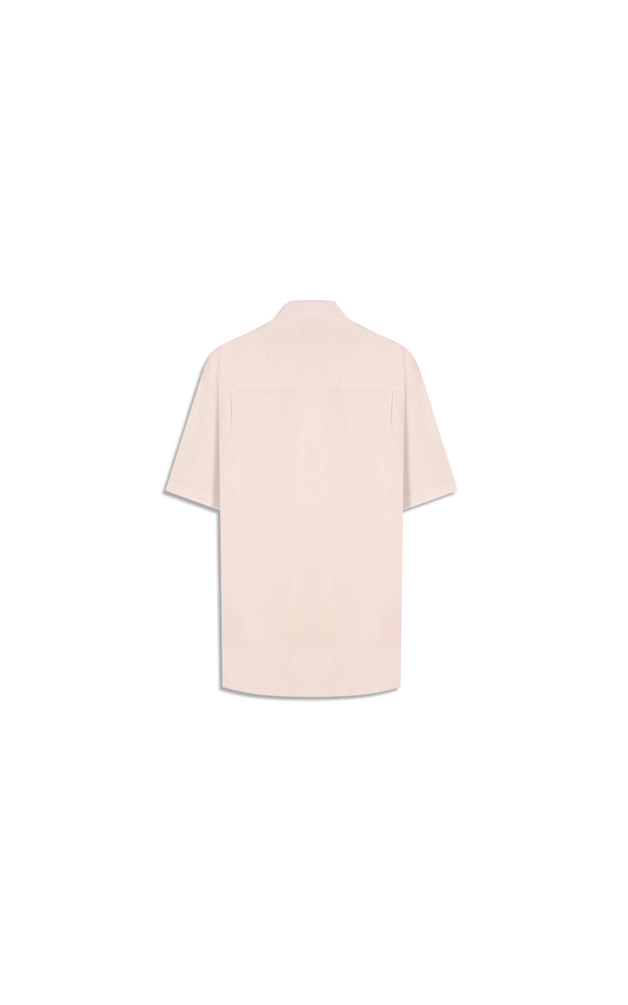 Camisa Linho Cross Dye Surf Rosa