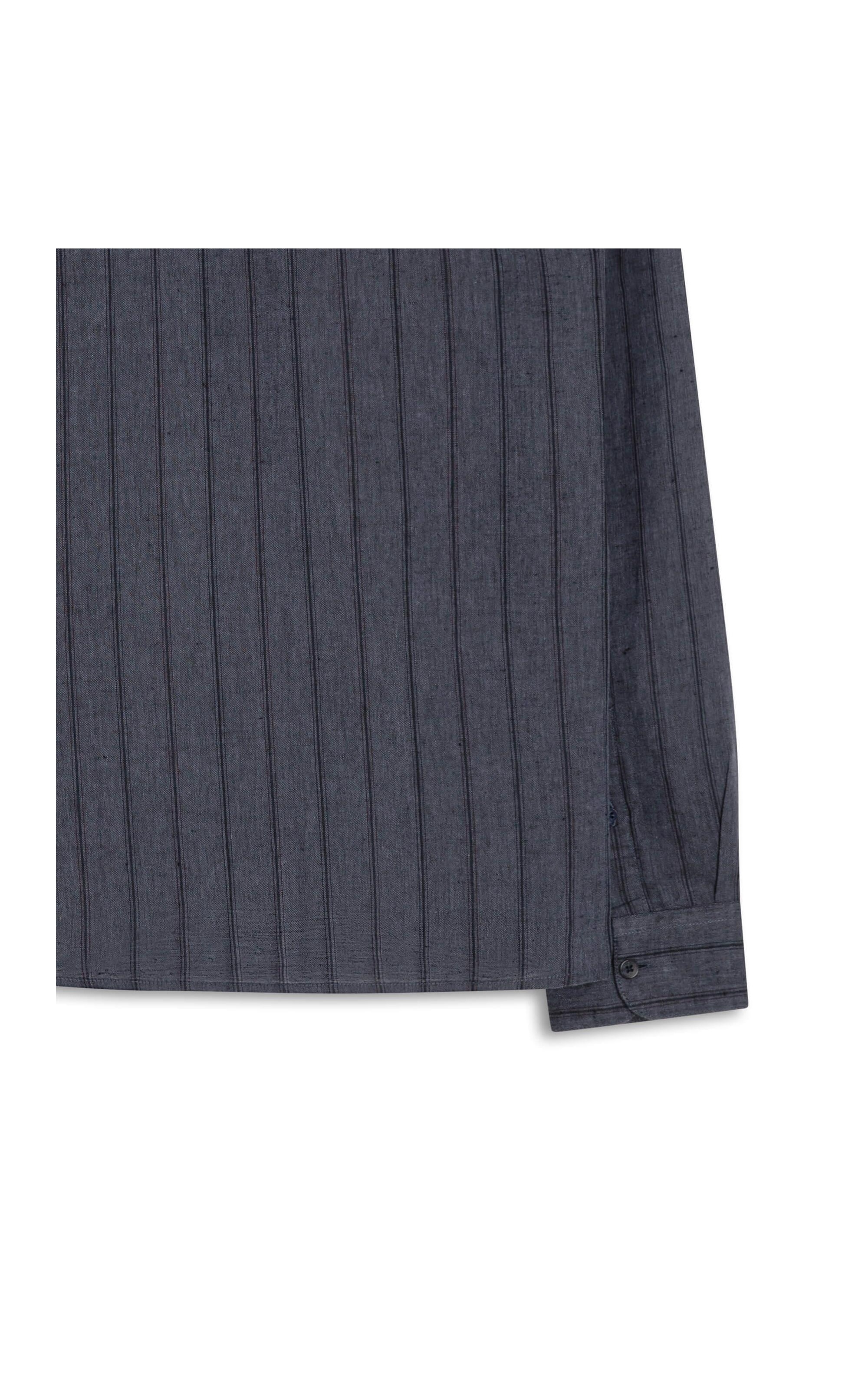 Camisa Linho Gressan Dark Navy