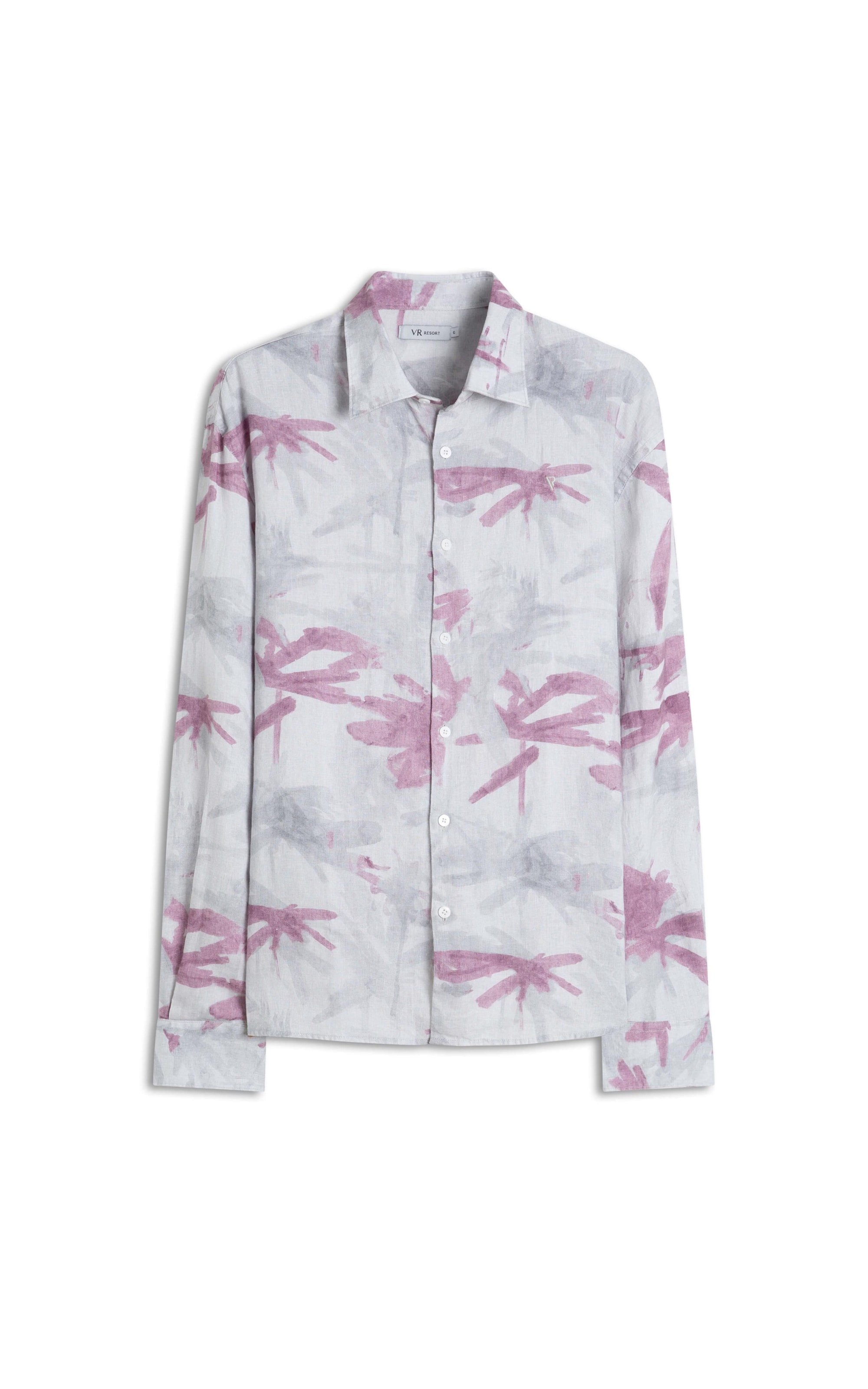 Camisa Linho Lana Rosa Velho