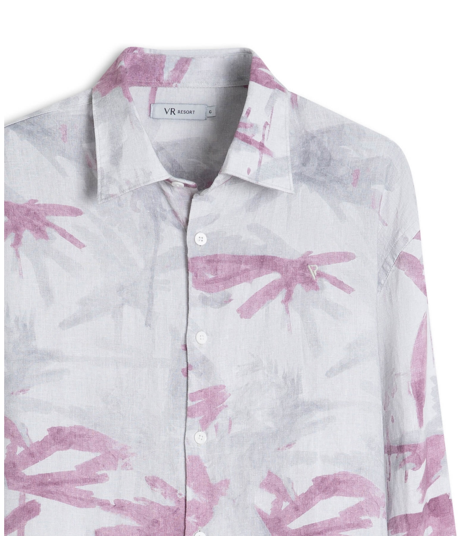 Camisa Linho Lana Rosa Velho