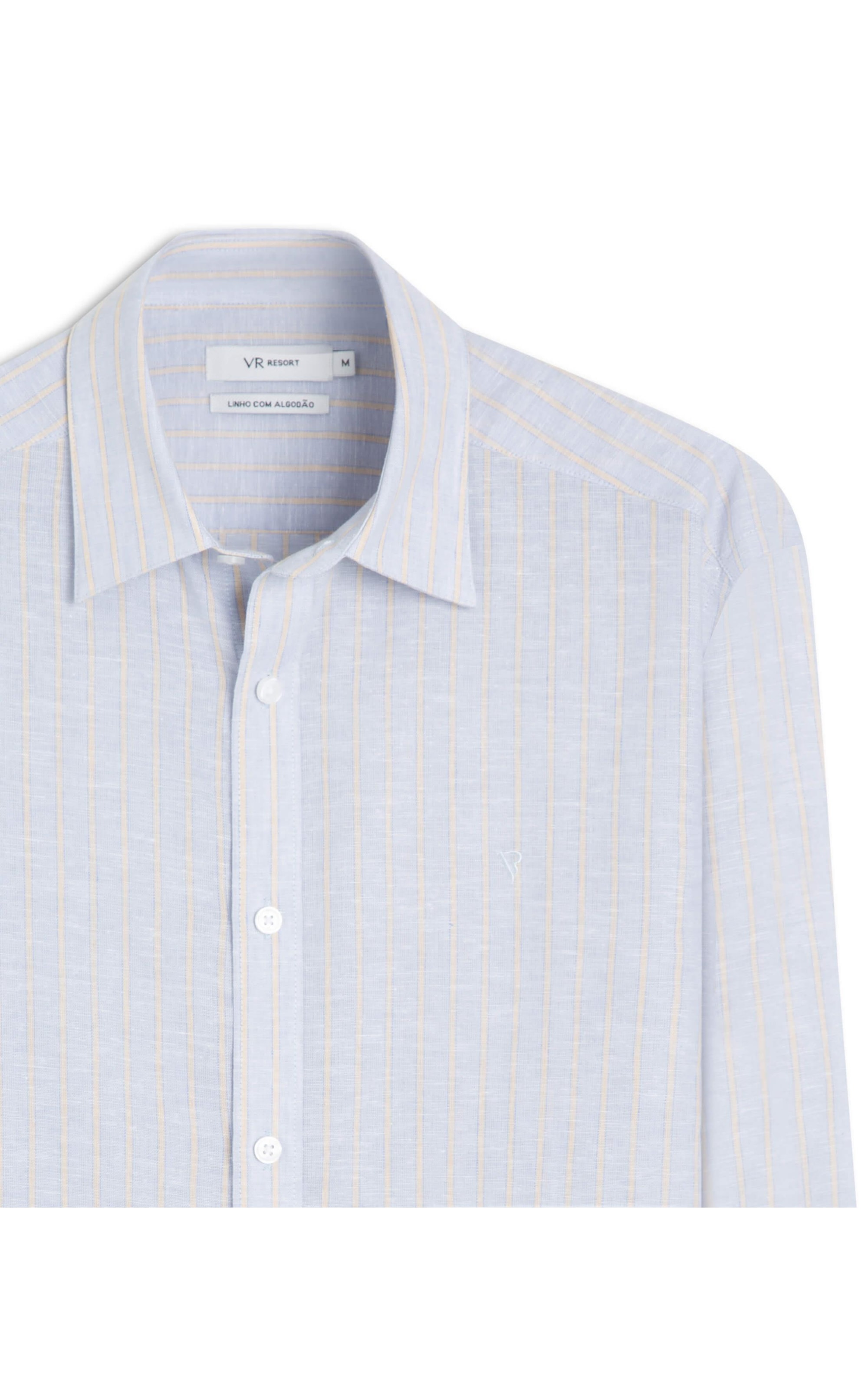 Camisa Linho Neive Azul Claro