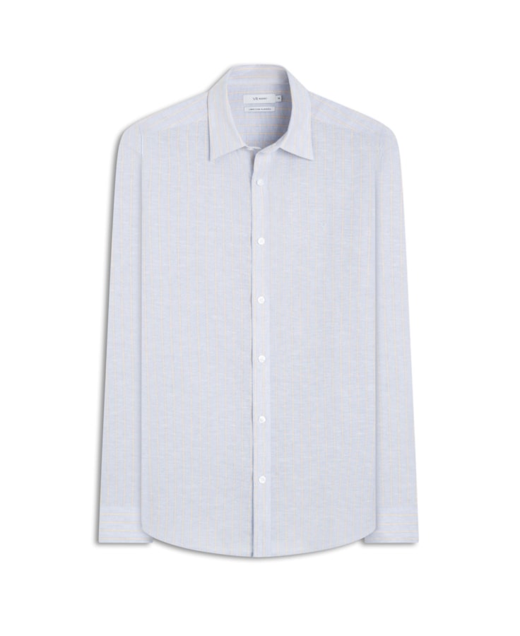 Camisa Linho Neive Azul Claro