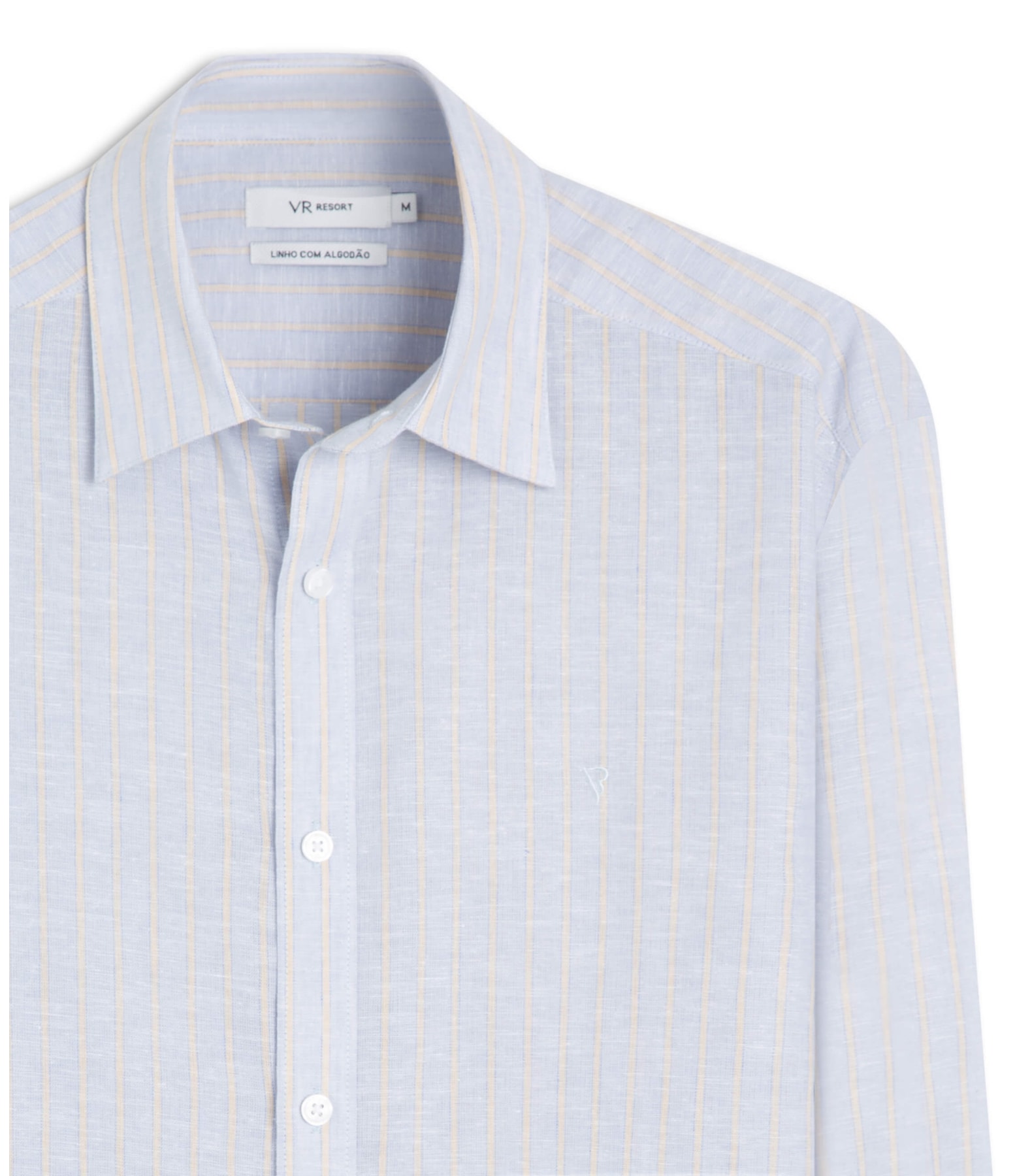 Camisa Linho Neive Azul Claro