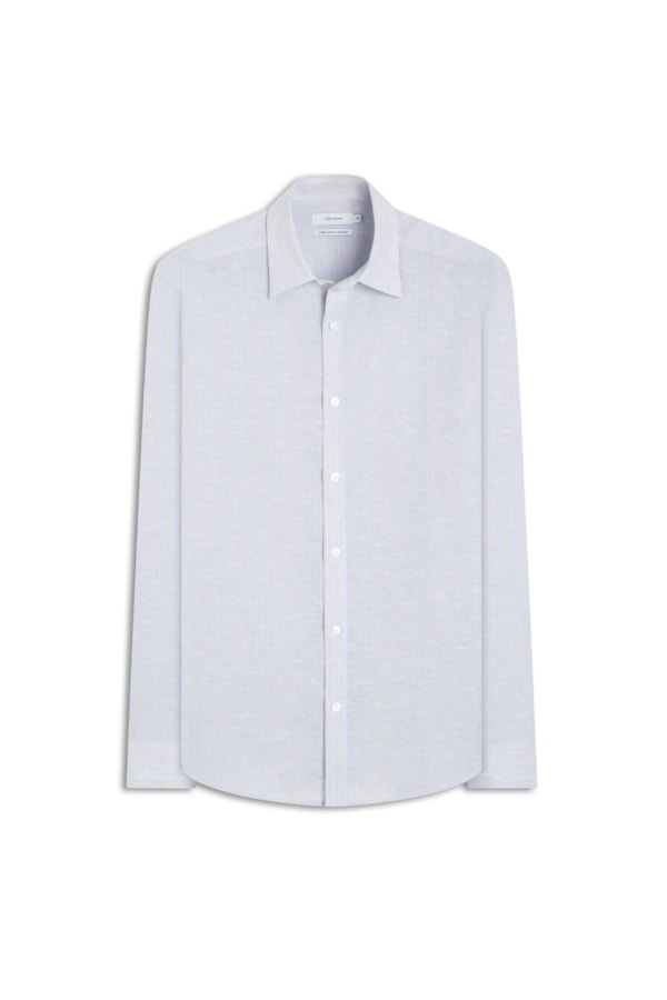 Camisa Linho Neive Azul Claro