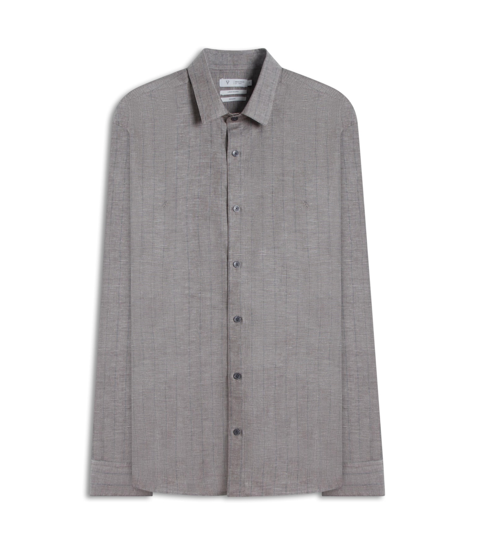 Camisa Linho Paola Classic Shangai Caqui