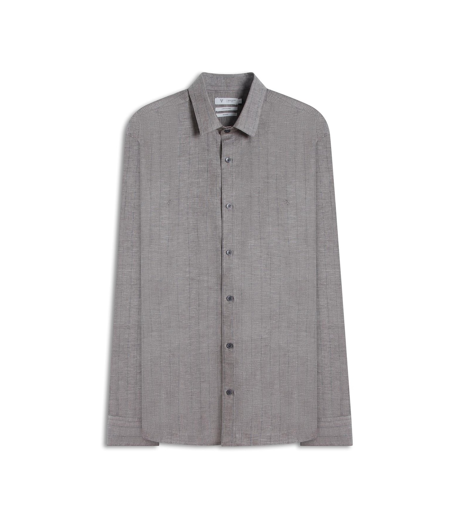 Camisa Linho Paola Classic Shangai Caqui
