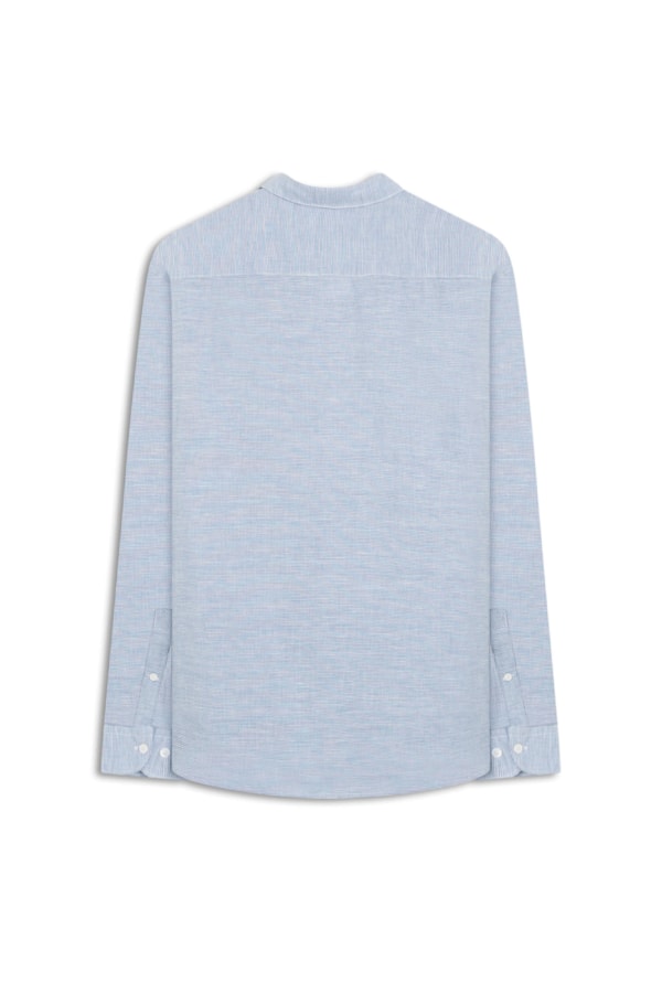 Camisa Linho Pied Azul Bic