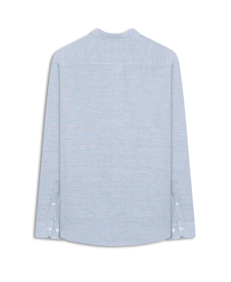 Camisa Linho Pied Azul Bic