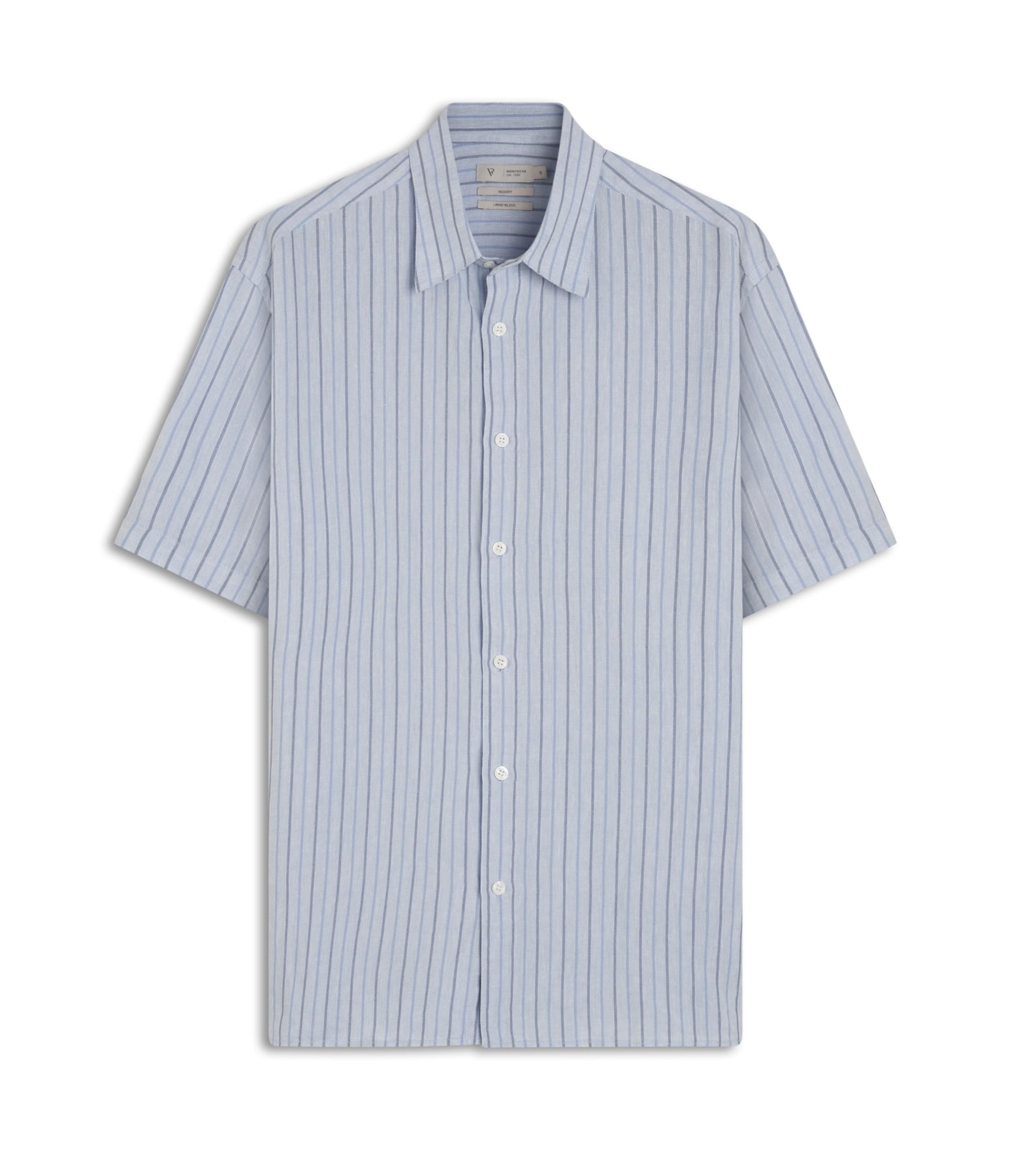 Camisa Linho Portofino Surf Irish Azul Pervante