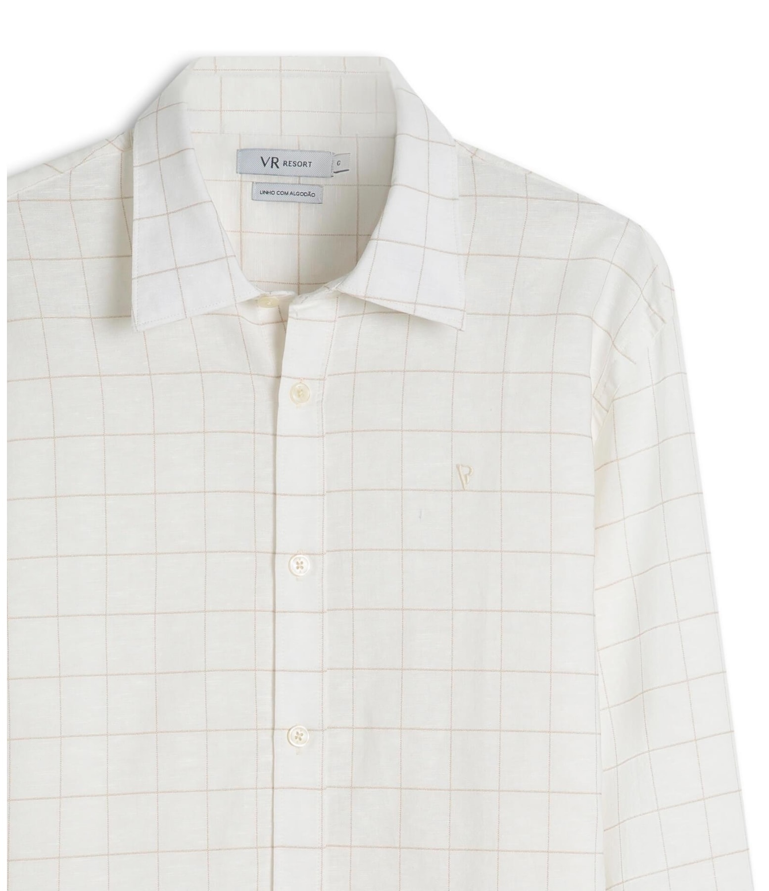 Camisa Linho Santa Lucia Caqui
