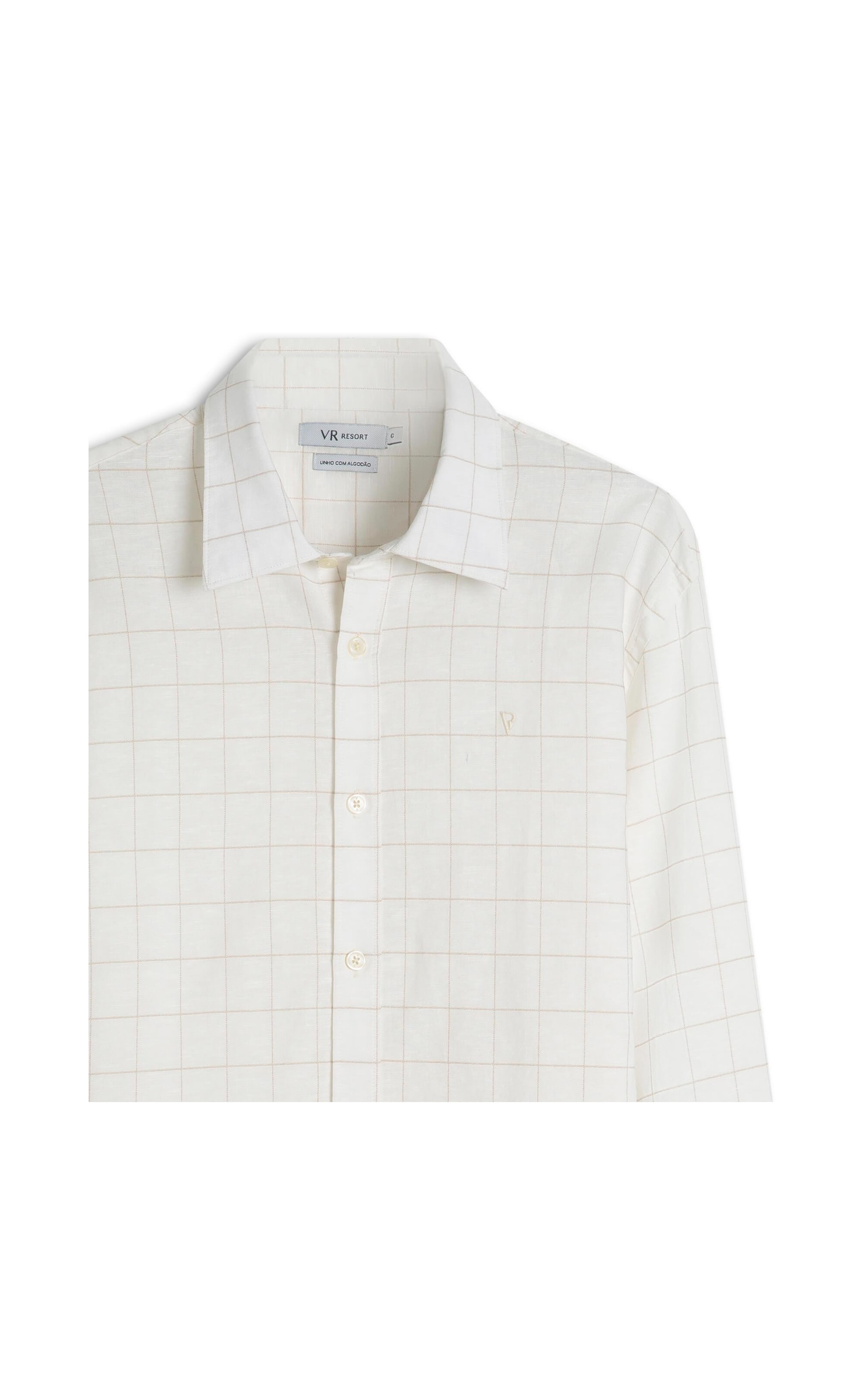 Camisa Linho Santa Lucia Caqui