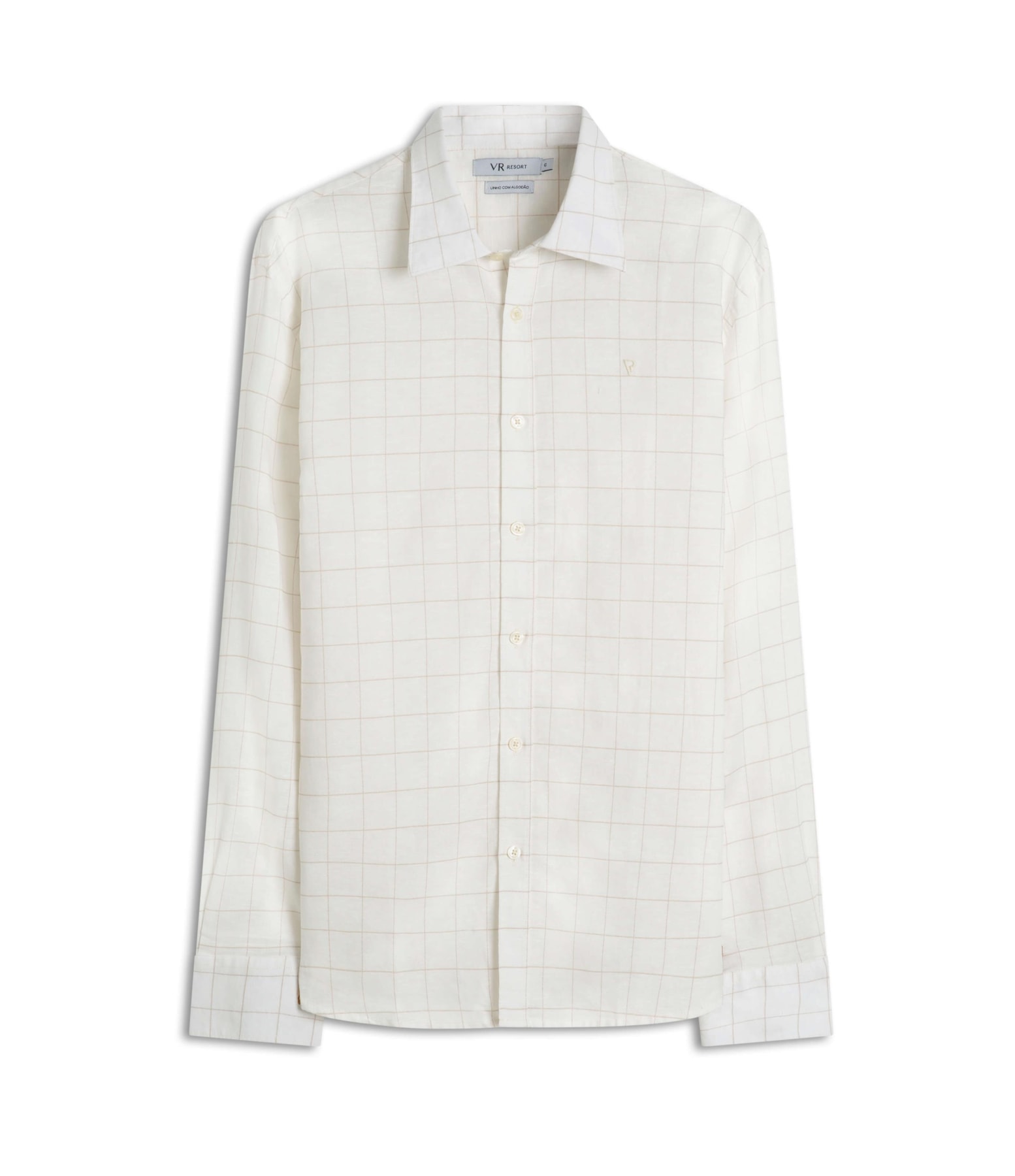 Camisa Linho Santa Lucia Caqui