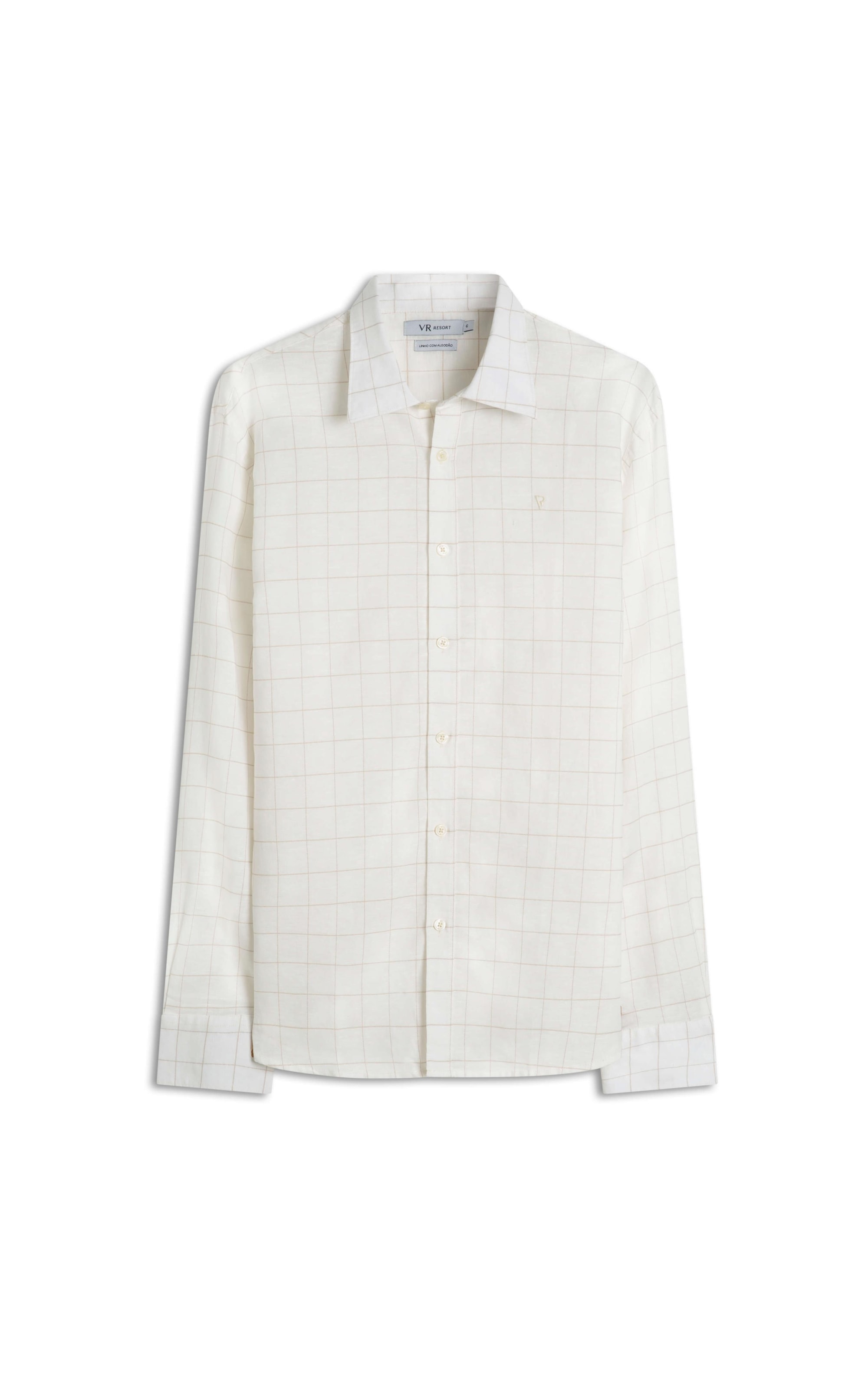 Camisa Linho Santa Lucia Caqui