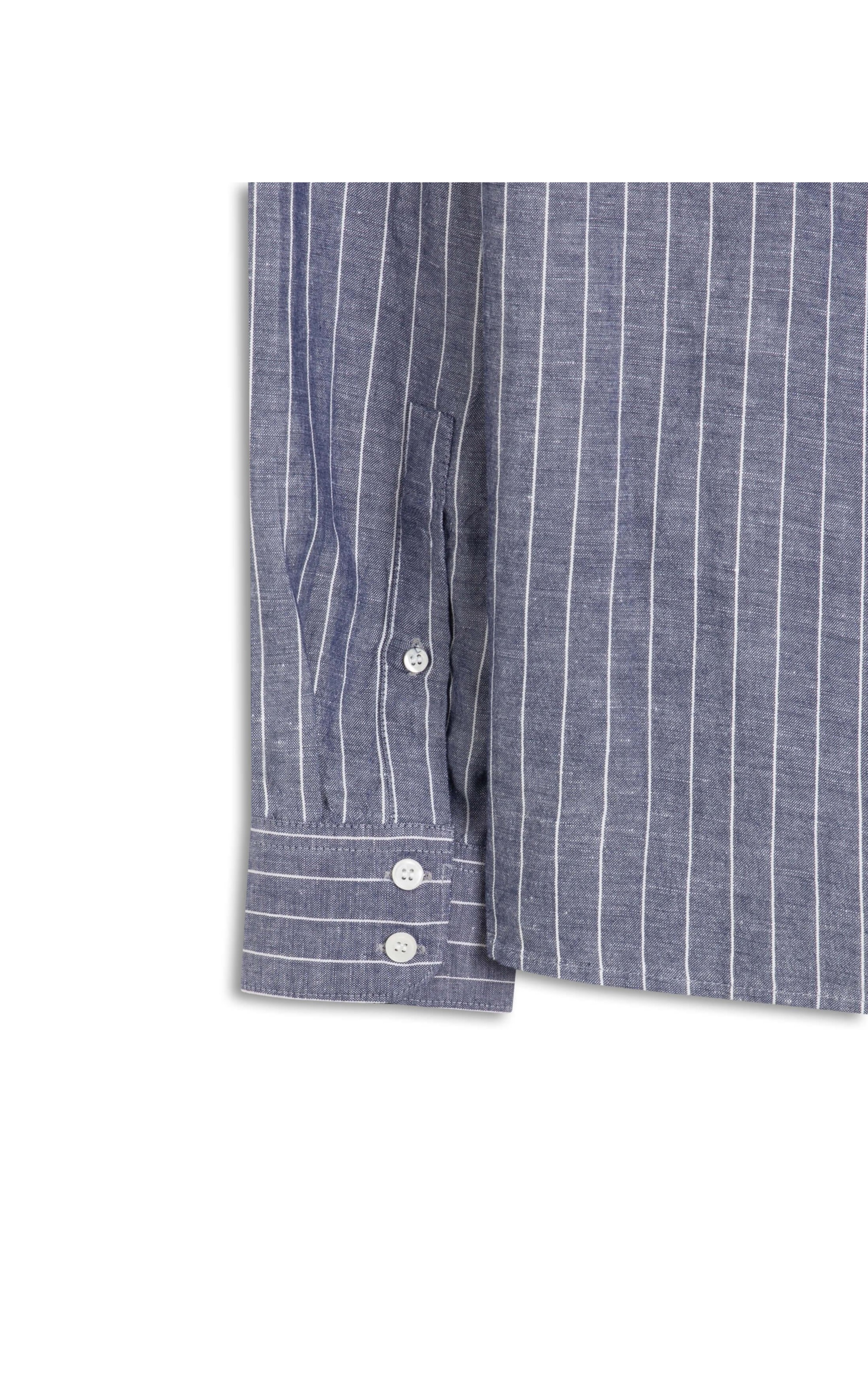 Camisa Linho Sondrio Azul Bic