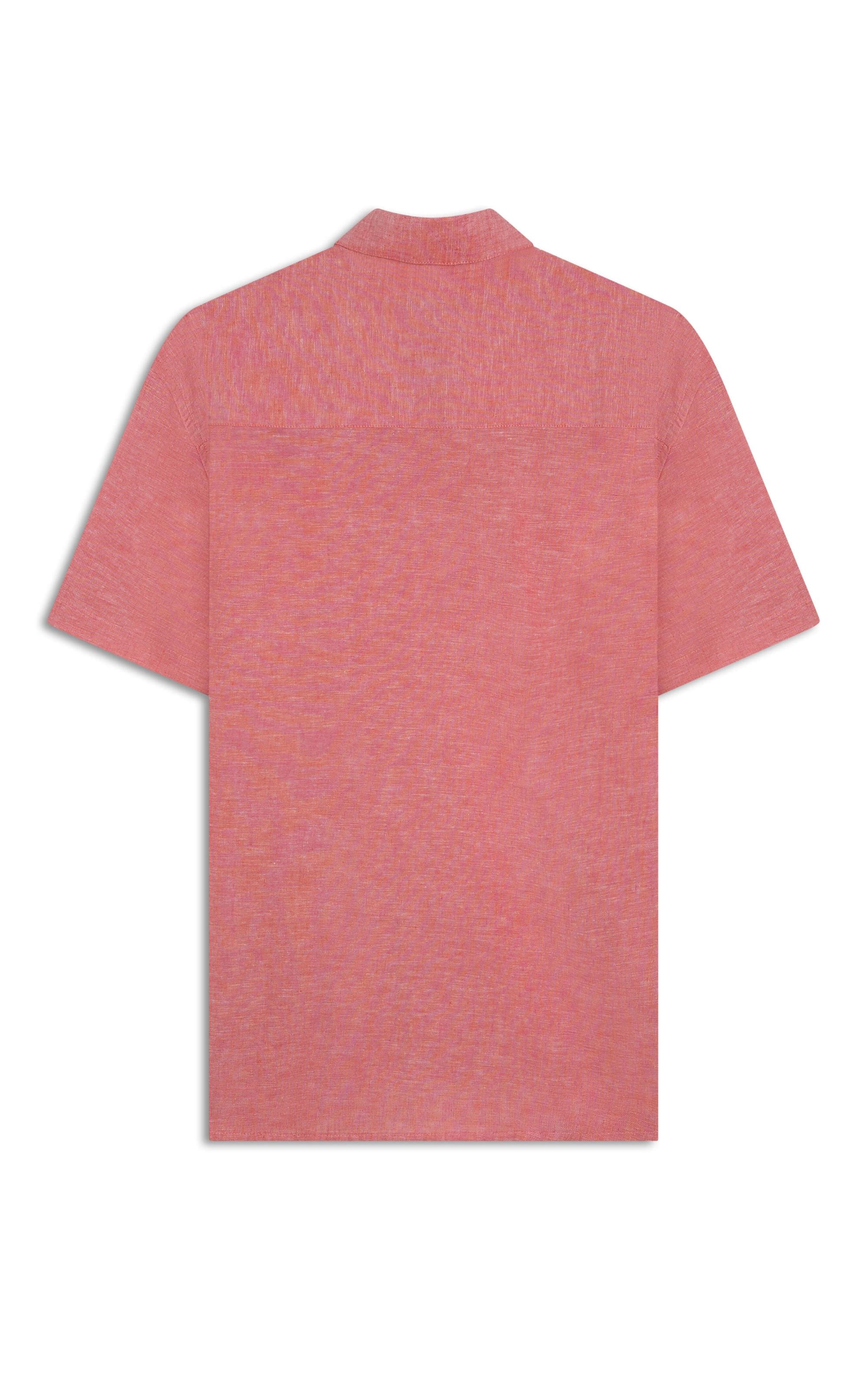 Camisa Linho Surf Shangai Fucsia