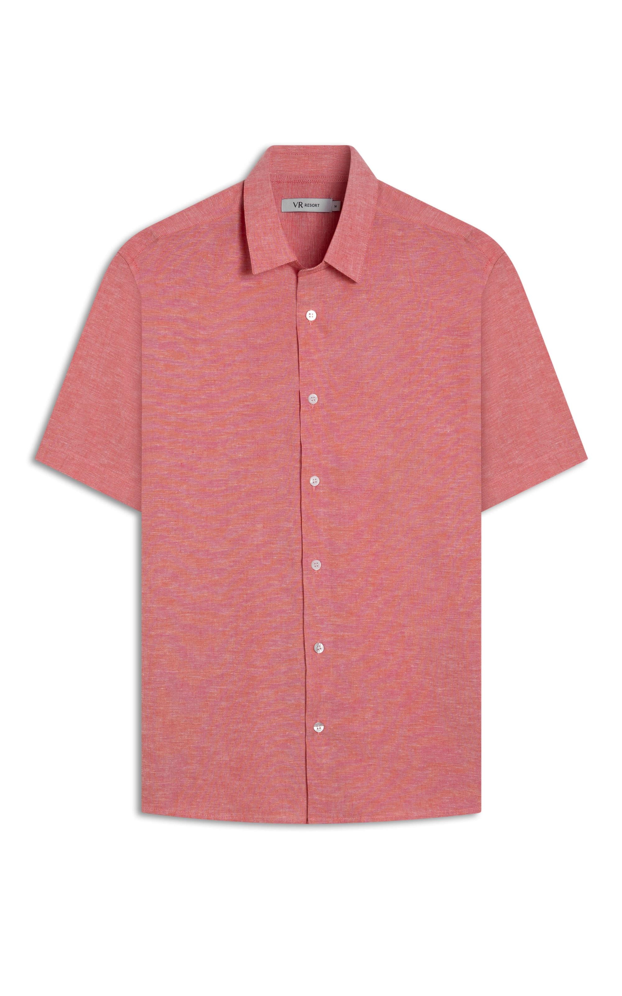 Camisa Linho Surf Shangai Fucsia