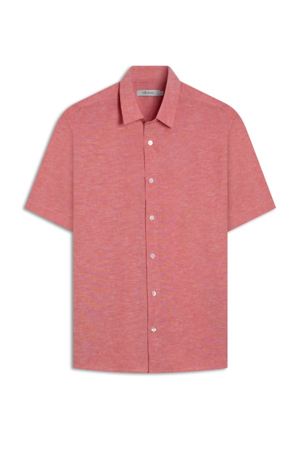Camisa Linho Surf Shangai Fucsia