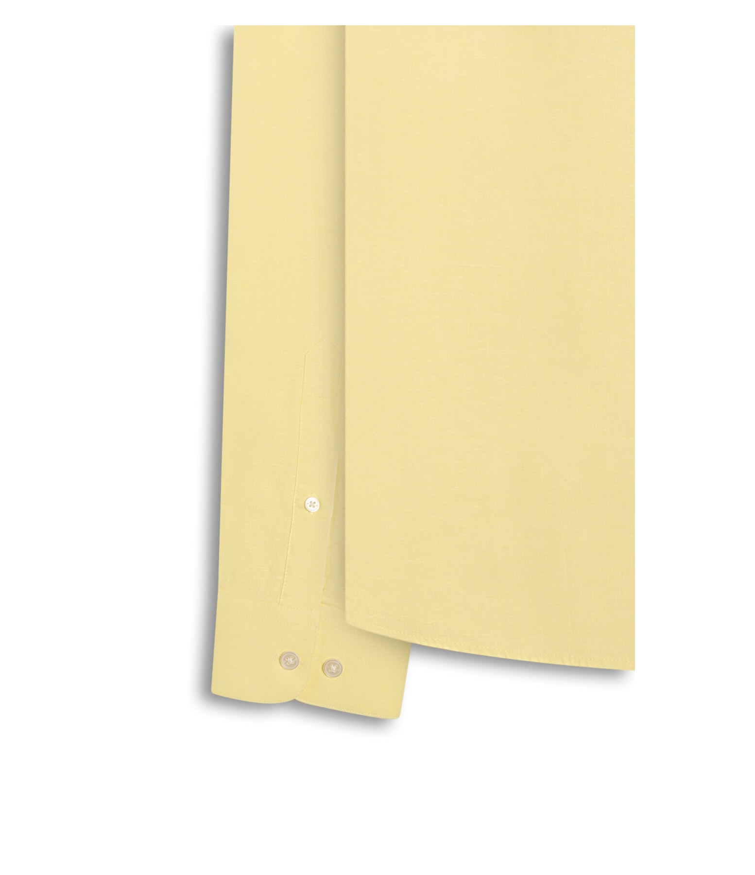 Camisa Linho Unicollor Classic Irish Amarelo