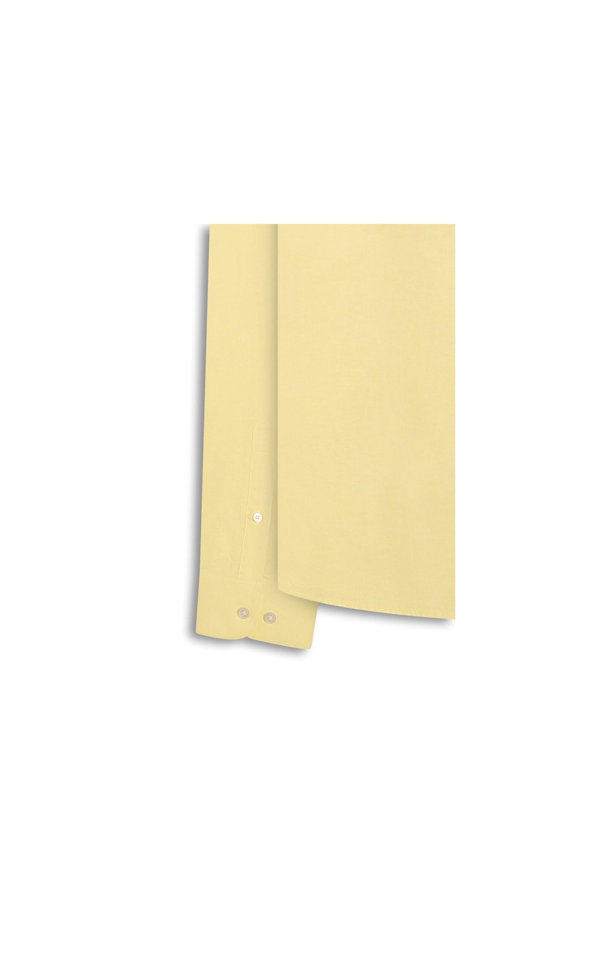 Camisa Linho Unicollor Classic Irish Amarelo