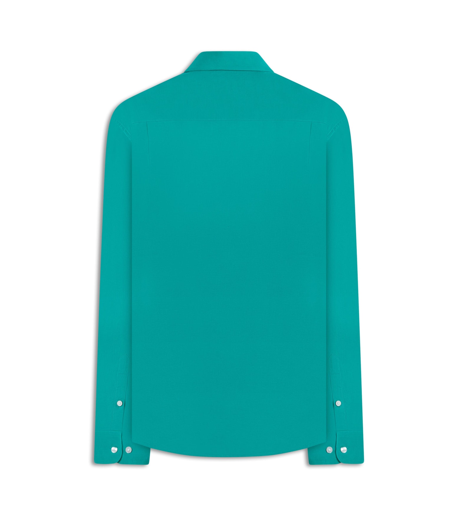 Camisa Linho Unicollor Classic Irish Esmeralda