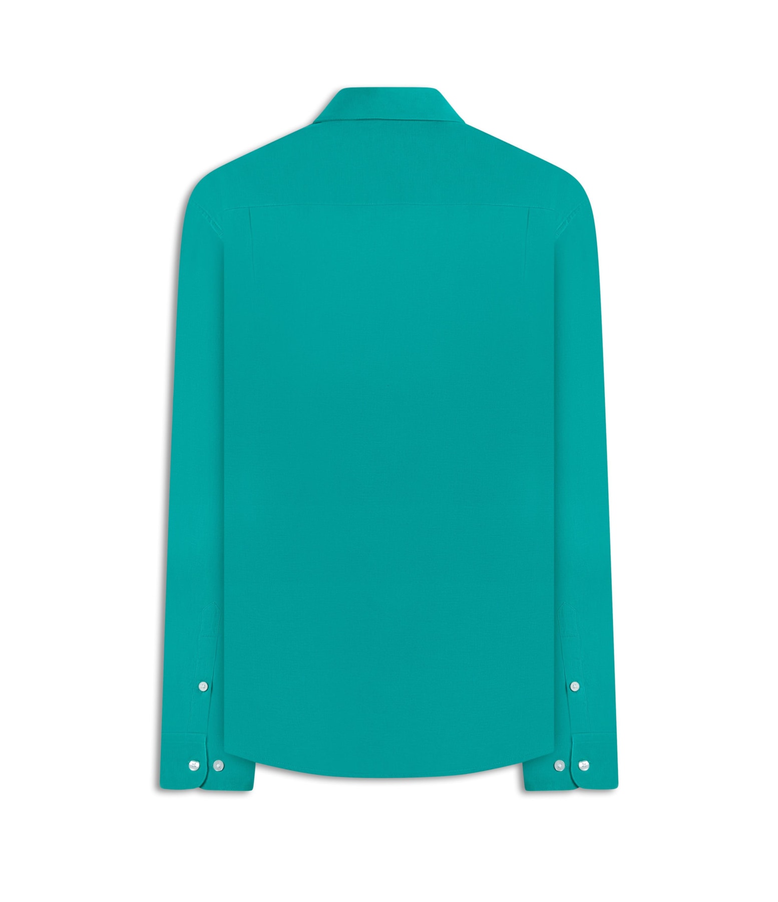 Camisa Linho Unicollor Classic Irish Esmeralda
