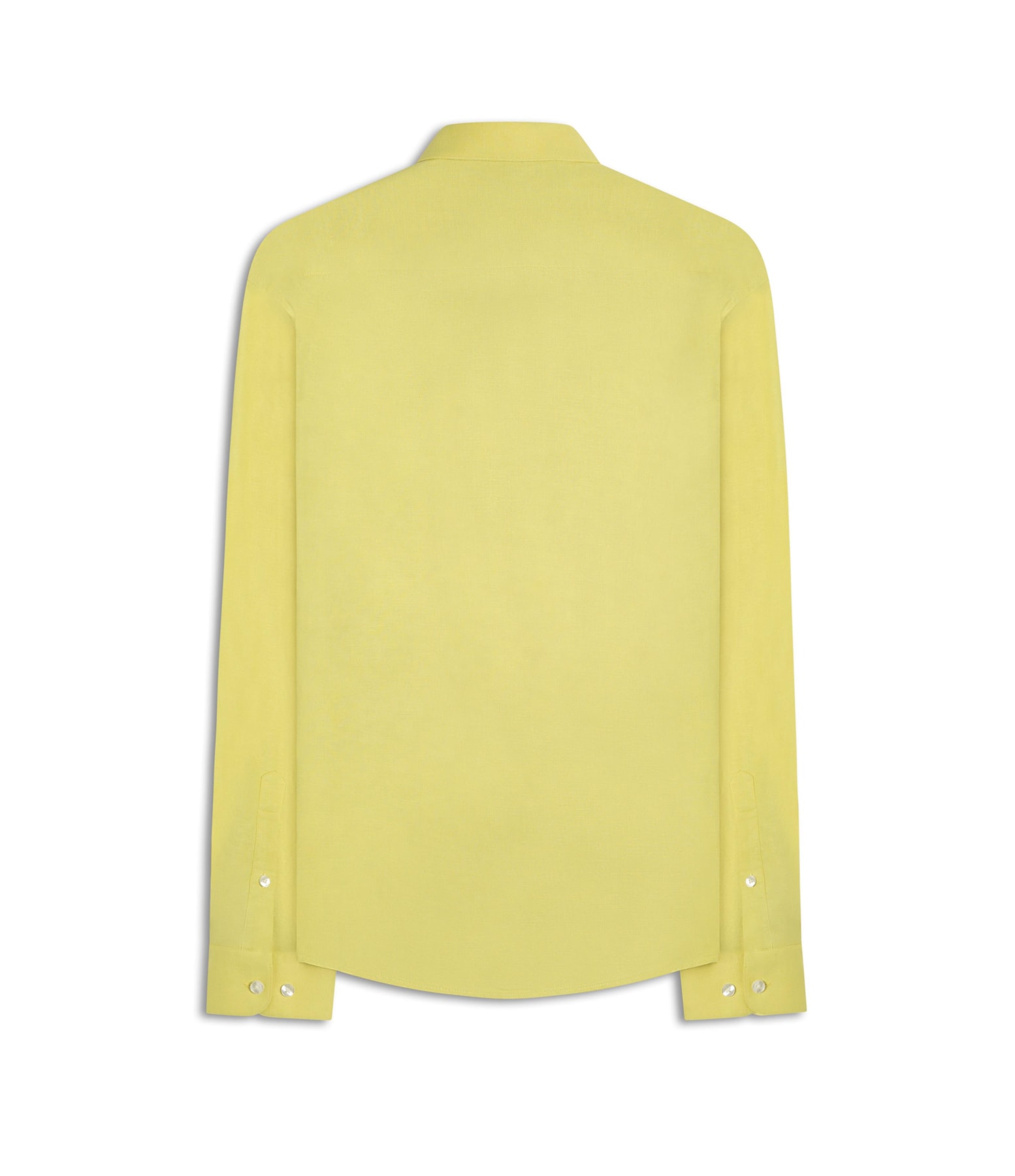 Camisa Linho Unicollor Classic Irish Lemom