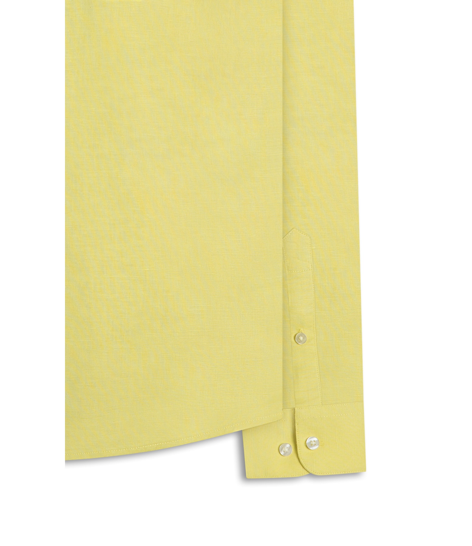 Camisa Linho Unicollor Classic Irish Lemom