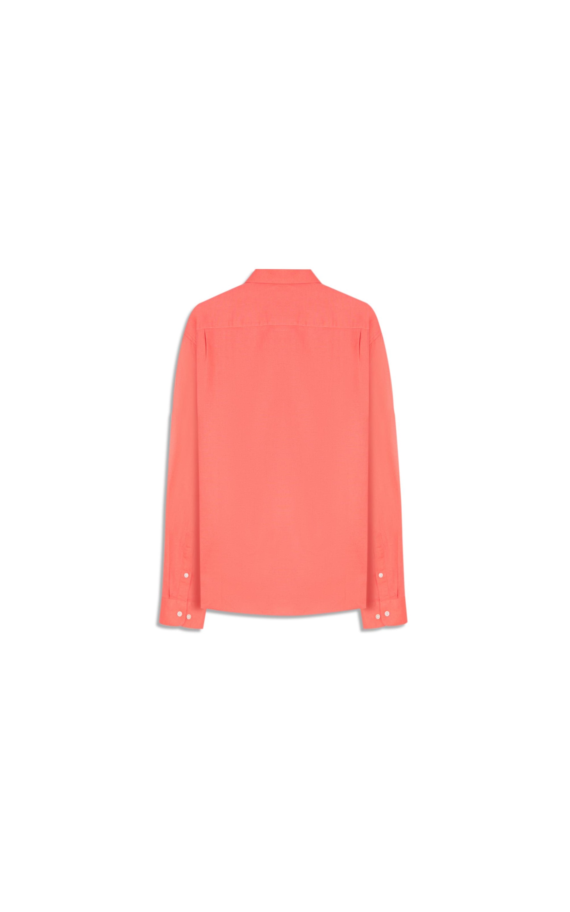 Camisa Linho Unicollor Classic Irish Melancia