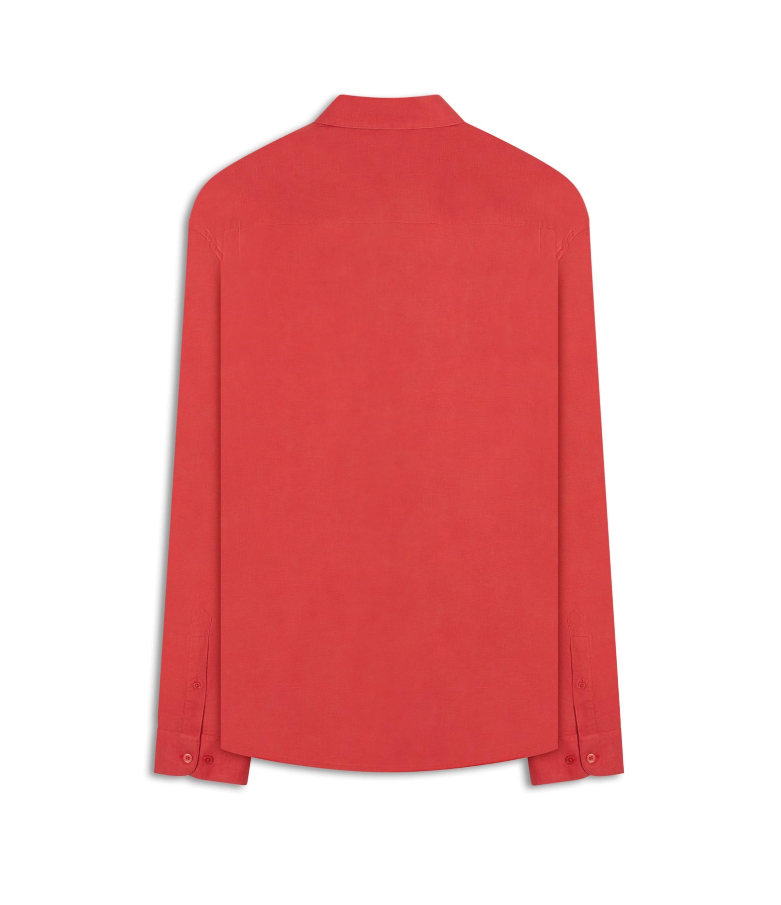 Camisa Linho Unicollor Classic Irish Rosa