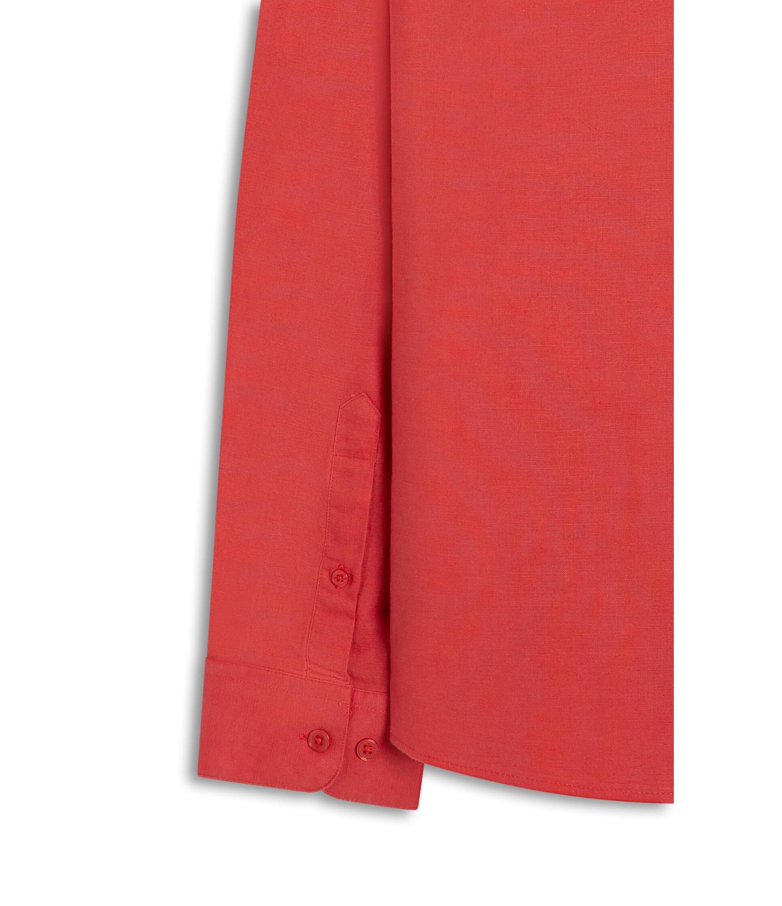 Camisa Linho Unicollor Classic Irish Rosa