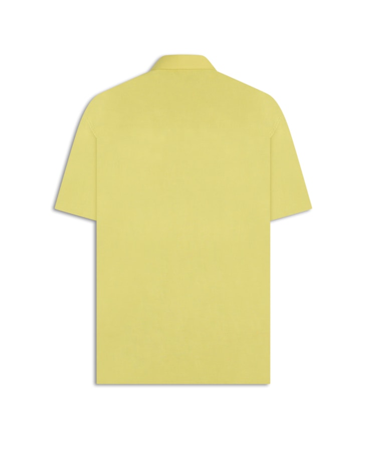 Camisa Linho Unicollor Surf Irish Lemom