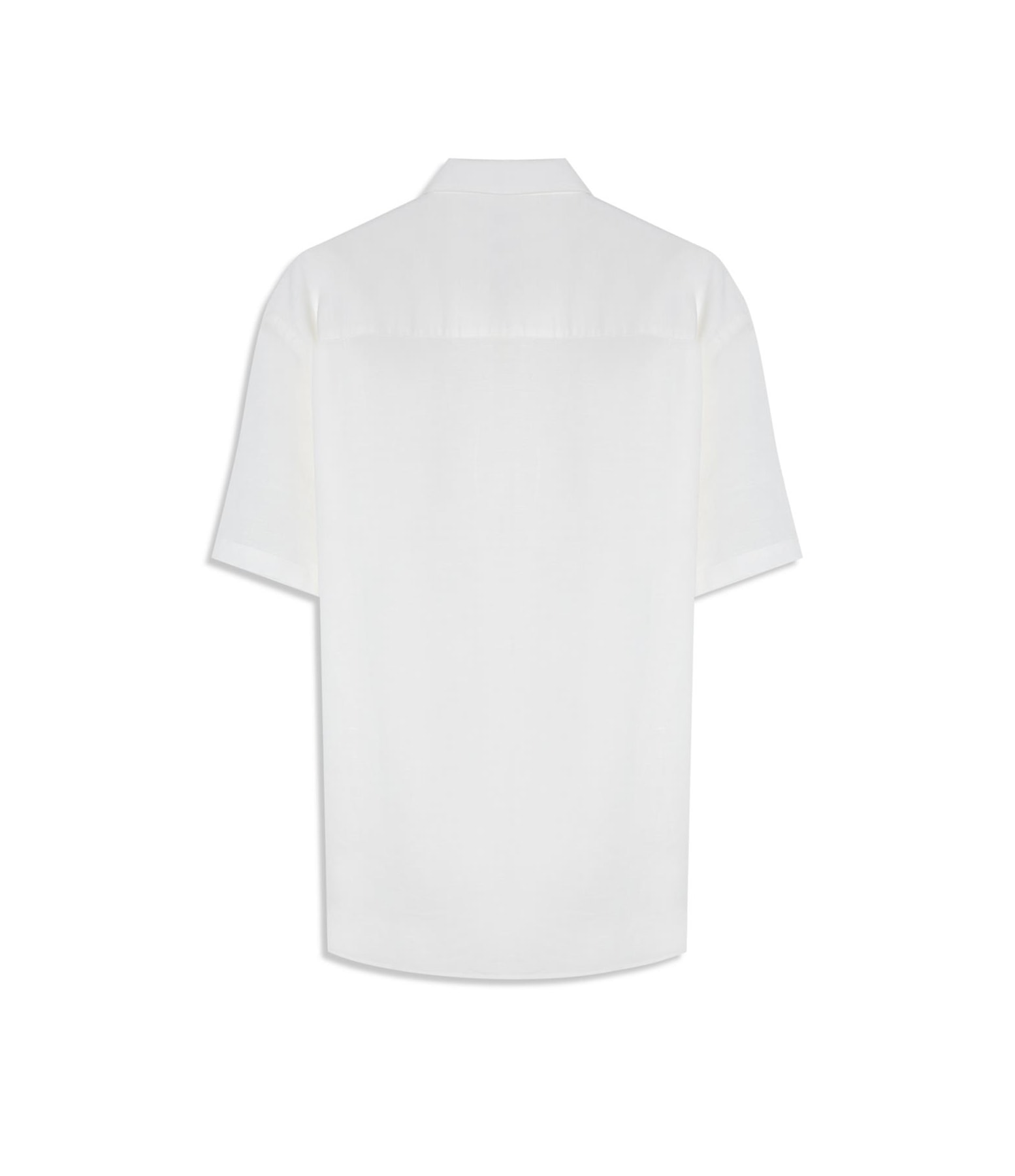 Camisa Linho Unicollor Surf Irish White