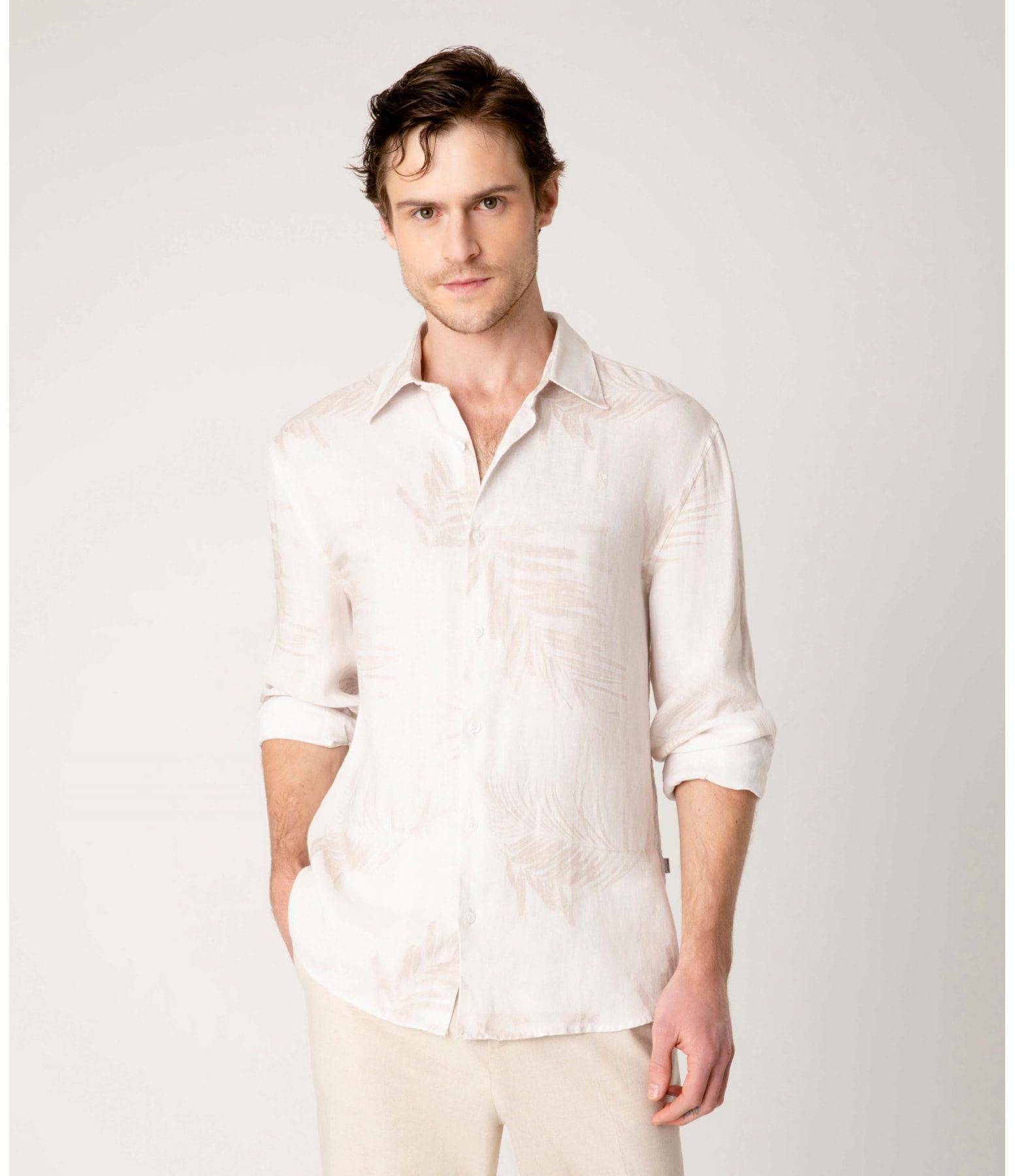 Camisa Linho Valtelina Natural