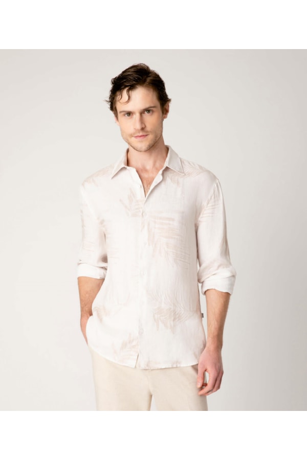 Camisa Linho Valtelina Natural