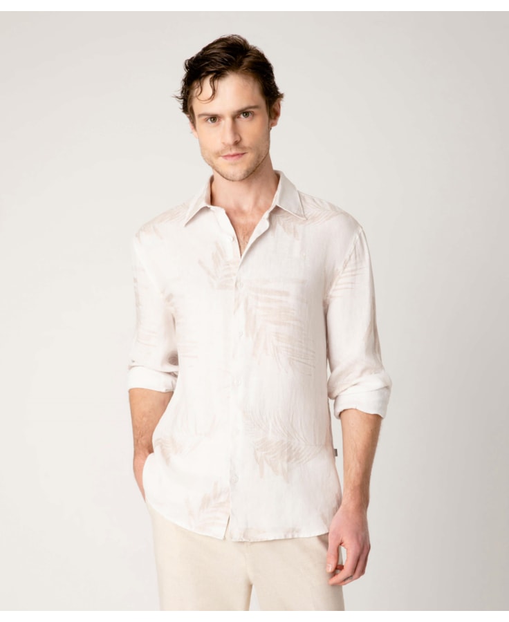 Camisa Linho Valtelina Natural