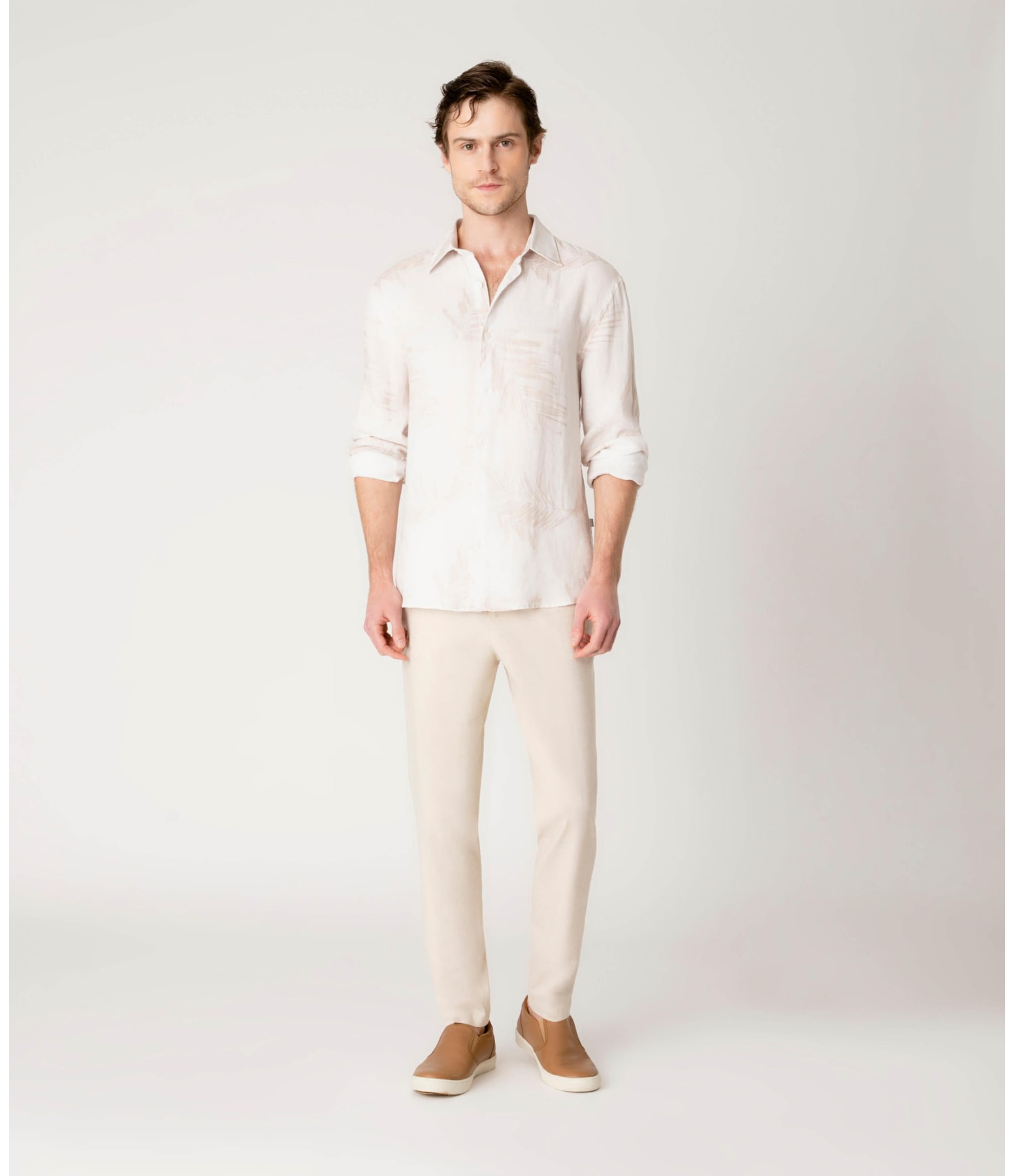 Camisa Linho Valtelina Natural