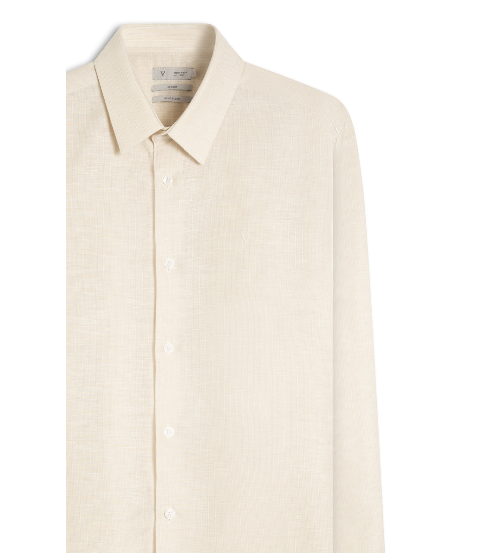 Camisa Linho Walles Classic Shangai Natural