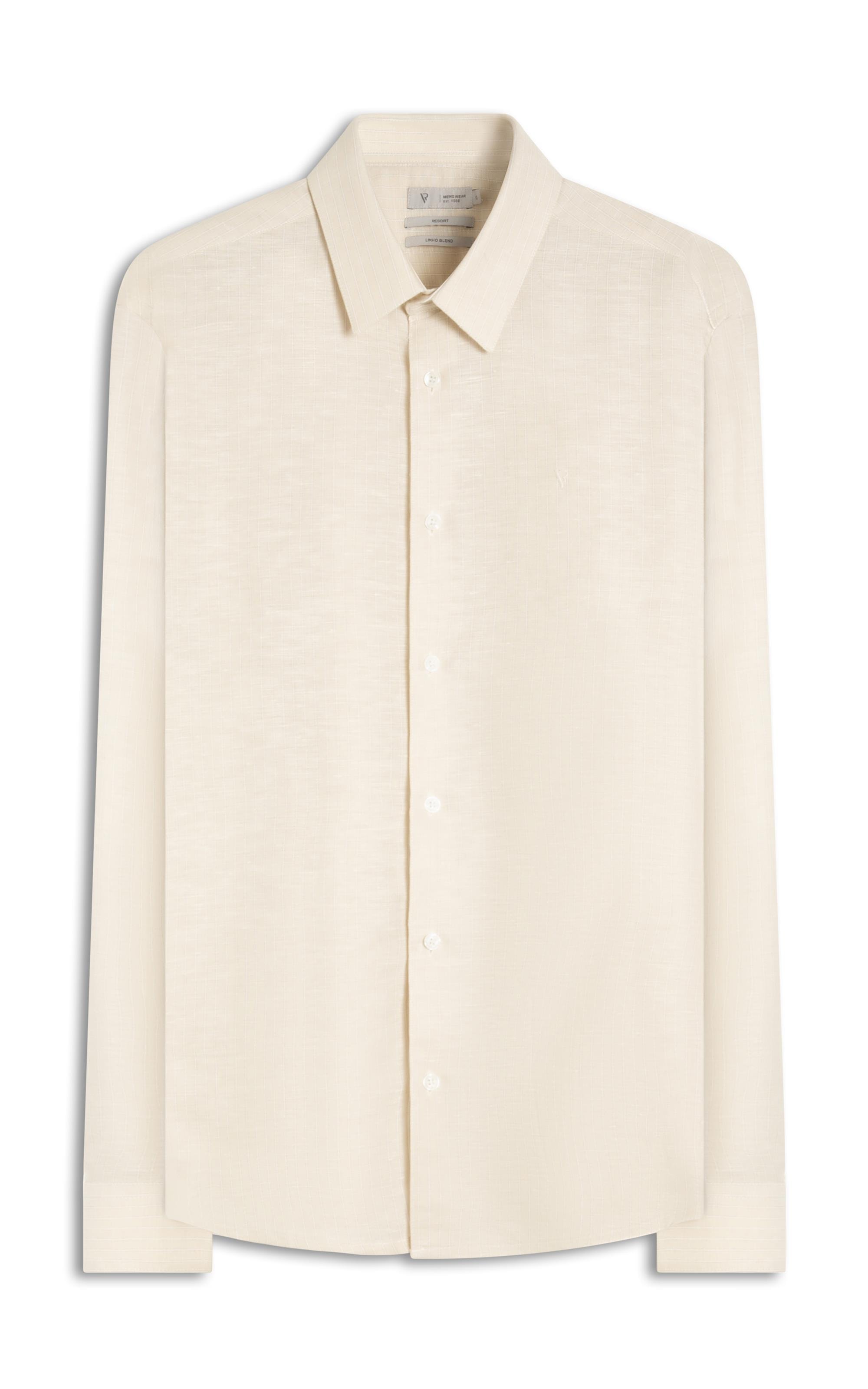 Camisa Linho Walles Classic Shangai Natural