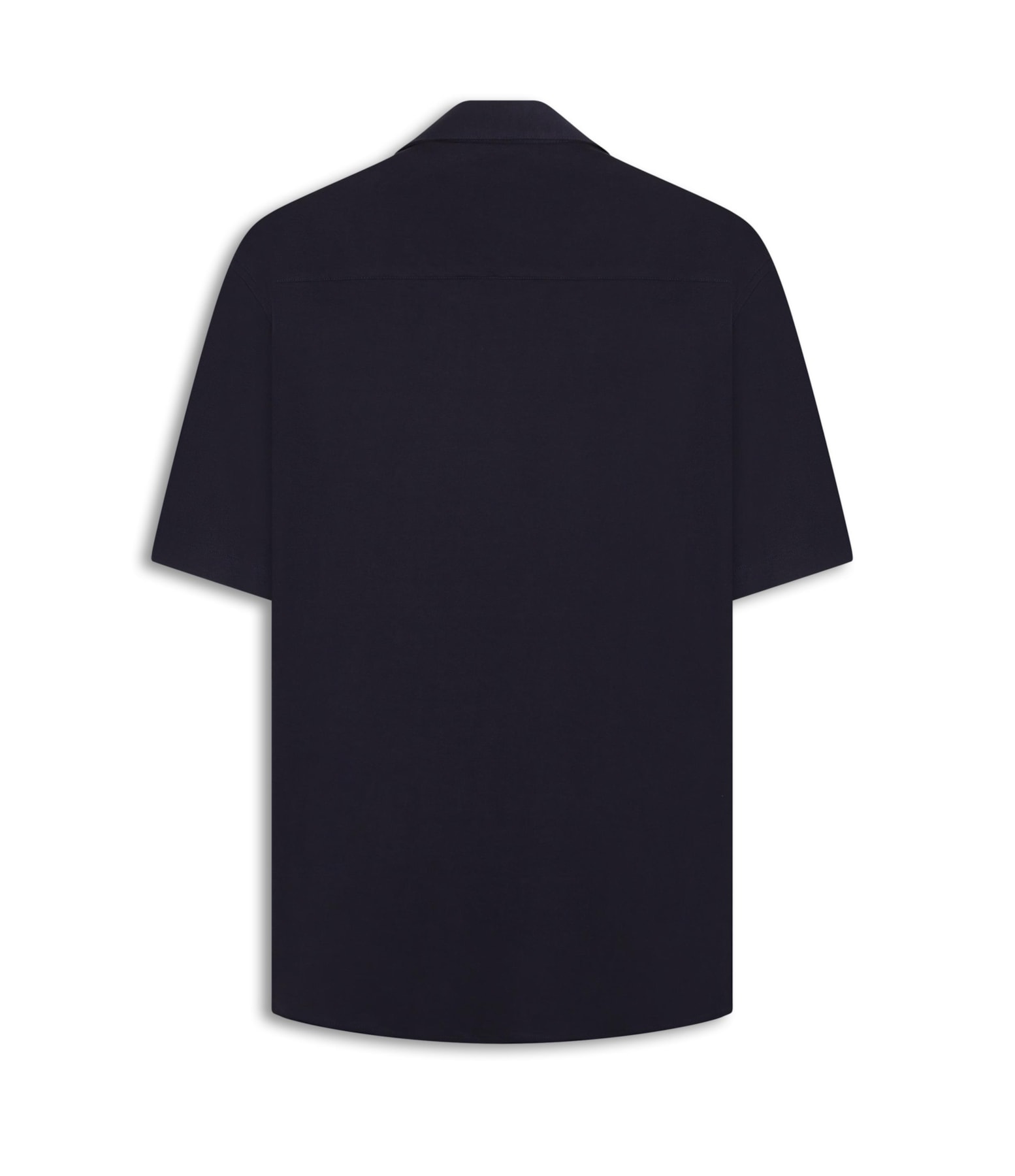Camisa Malha Pima Slim Dark Navy