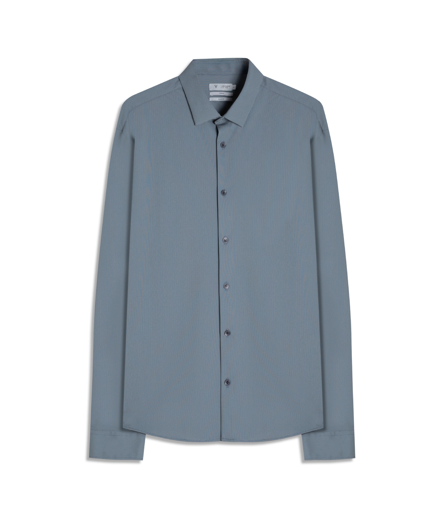 Camisa Malha Tech Urban Fio Tinto Slim Shangai Grafite                                 