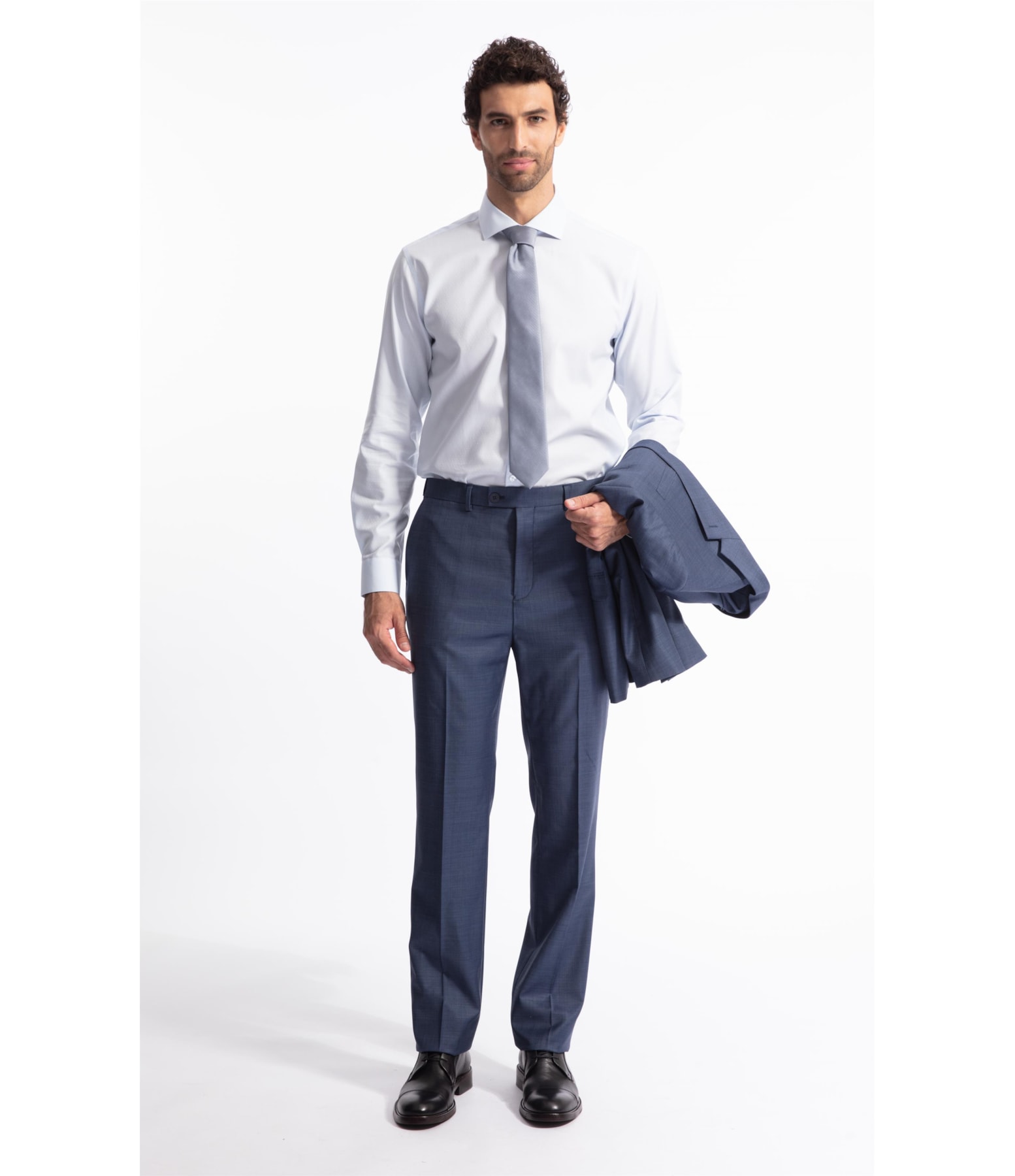 Camisa Maq Bolt New Class Italiana Ml Azul Claro                              