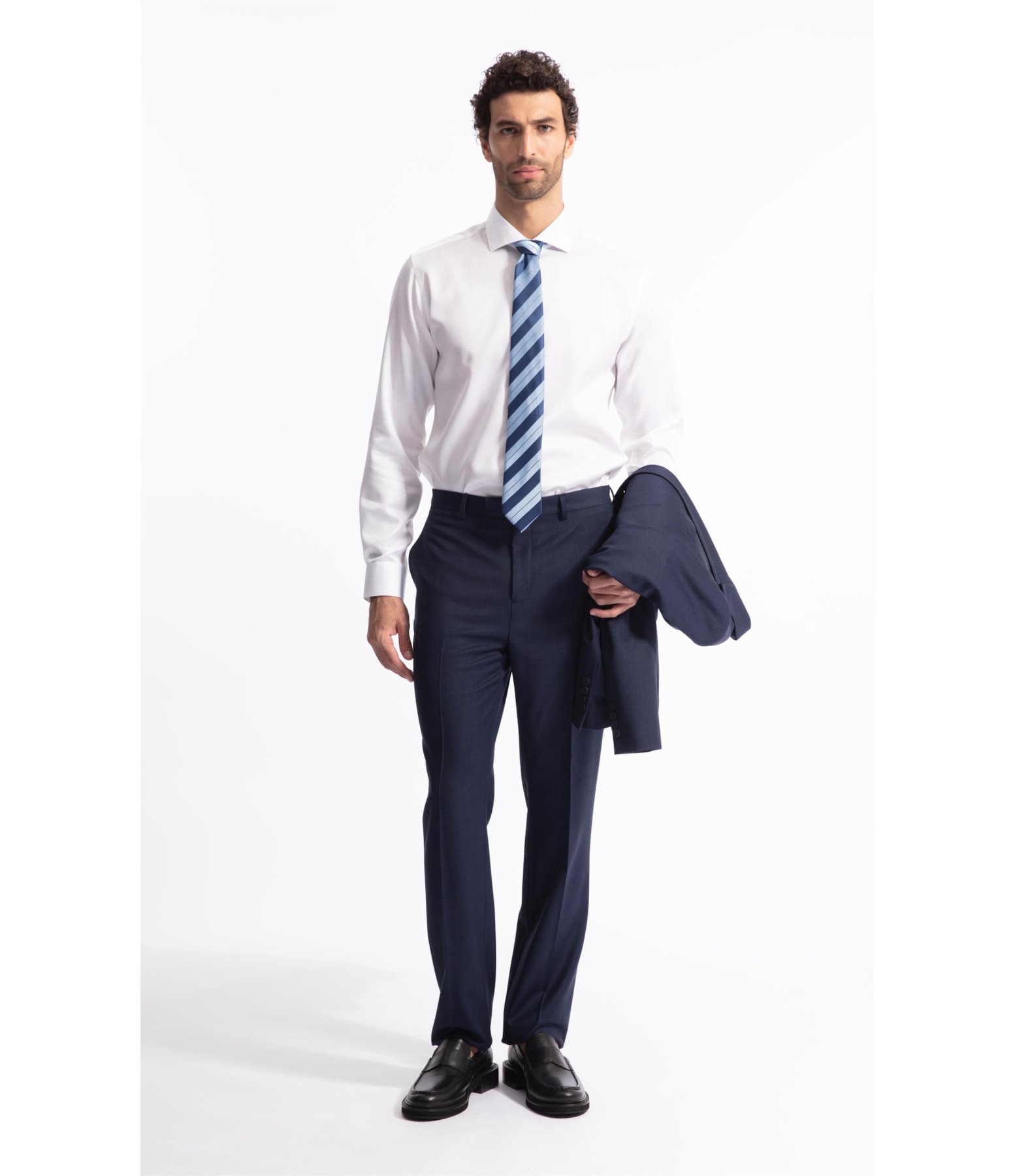 Camisa Maquineta Dots Classic Shangai Ml Branco                                  